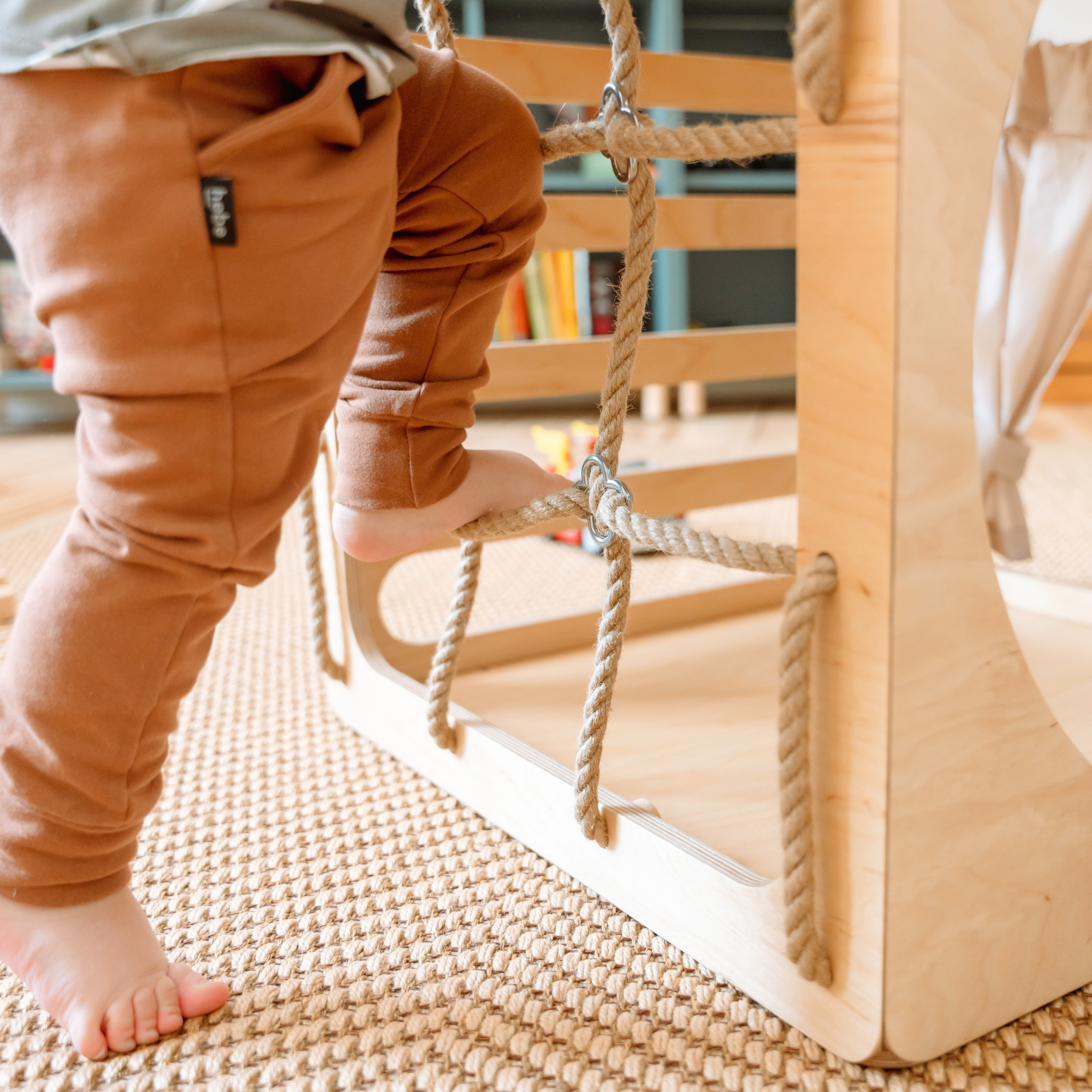 Cubitri cubo Pikler casetta arrampicata legno montessori