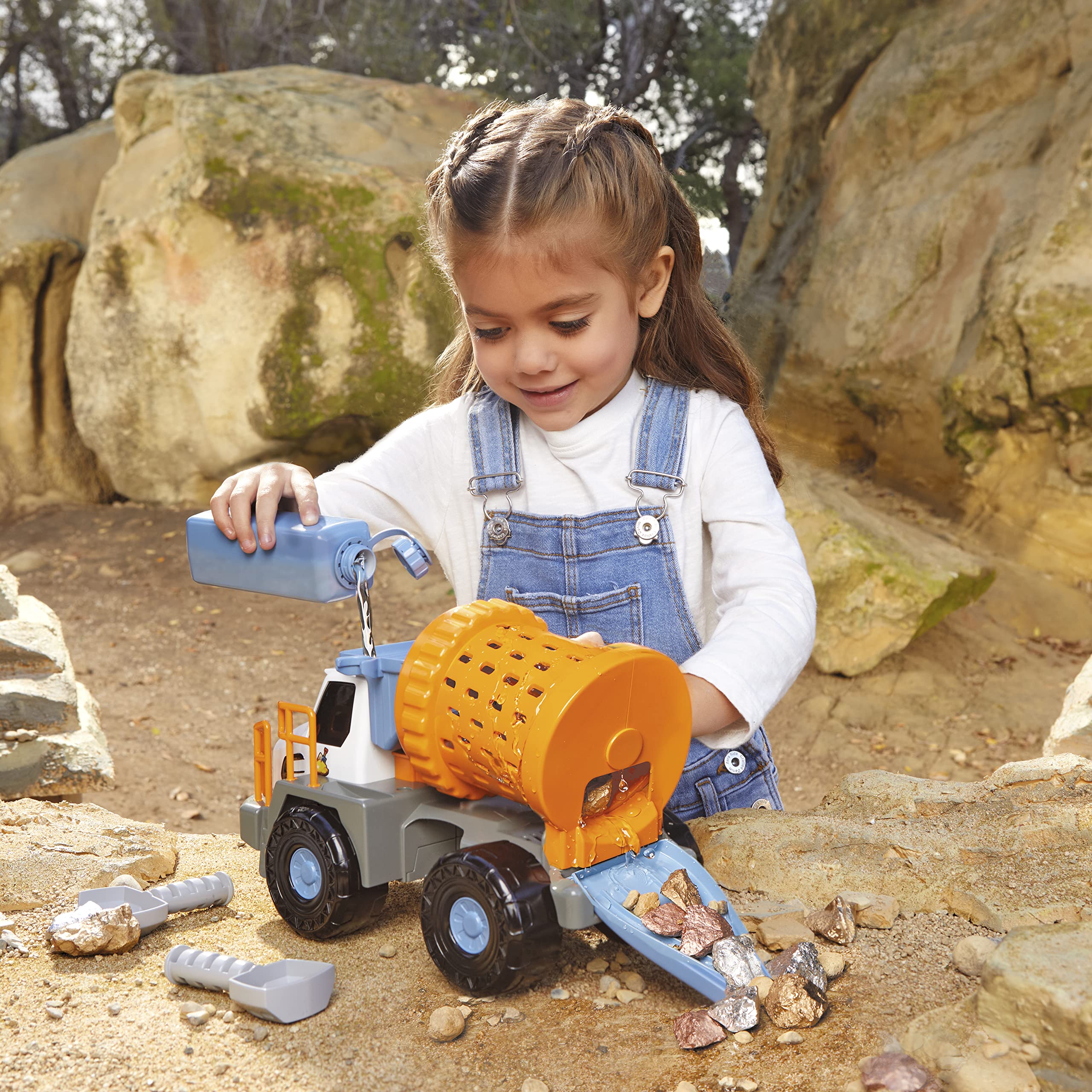 Little Tikes Big Adventures Mining Truck camion metal detector STEM