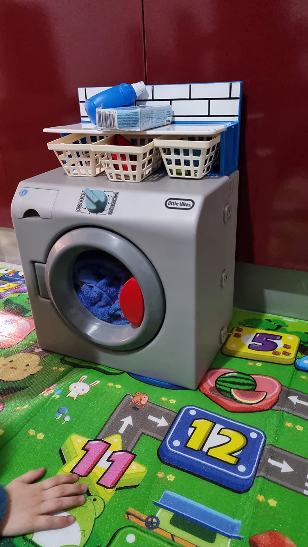 Little Tikes First Washer-Dryer lavatrice giocattolo con suoni