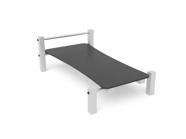 Pozza 1865 Fitness Panca Piana attrezzo calisthenics esterno