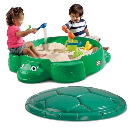 Little Tikes Active Play Turtle Sabbiera Tartaruga con Coperchio