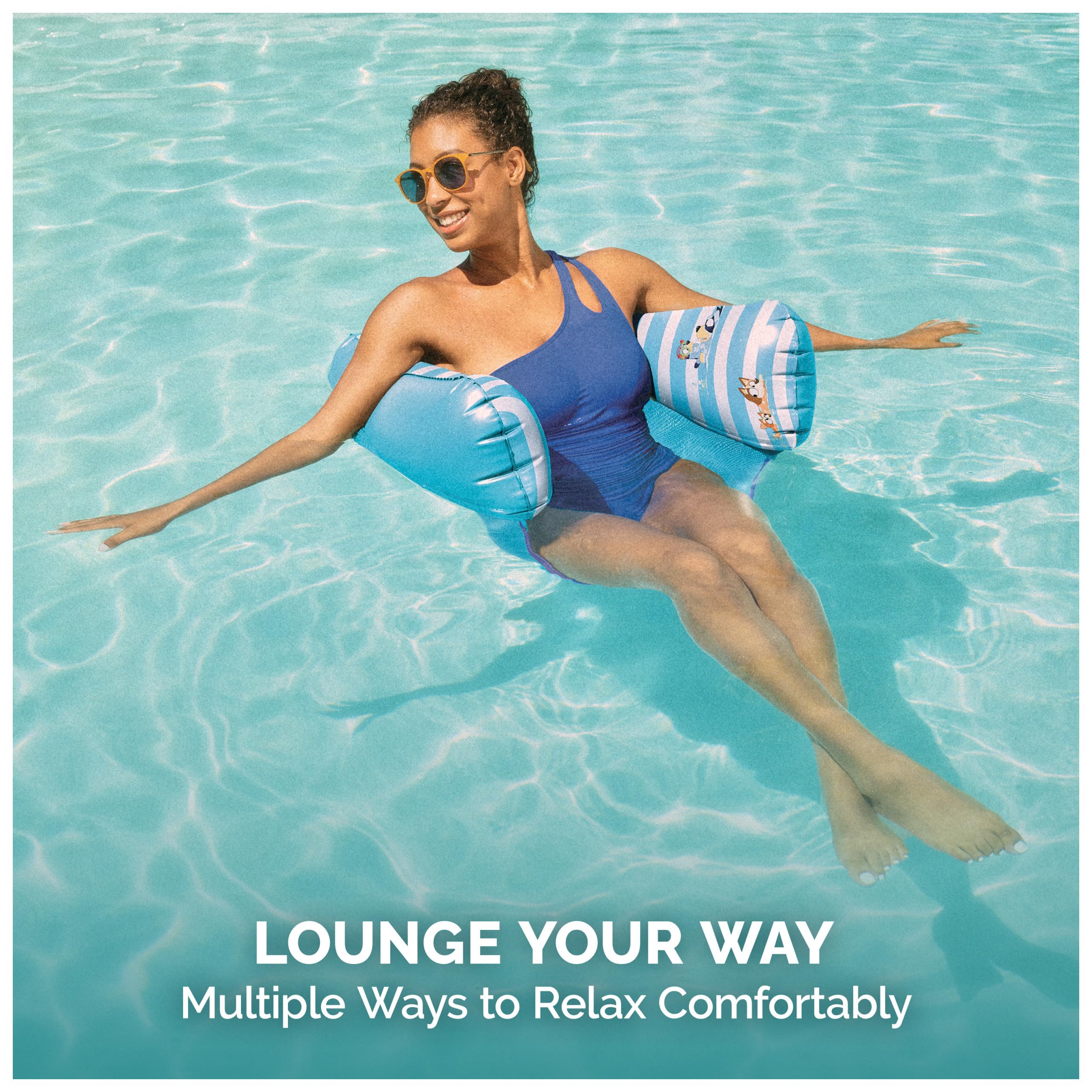 SwimWays Baby Spring Float Amaca Galleggiante Bluey