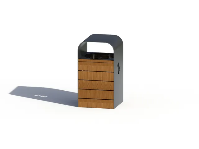 Pozza 1865 Arredo Urbano Cestino Lumea rifiuti esterno