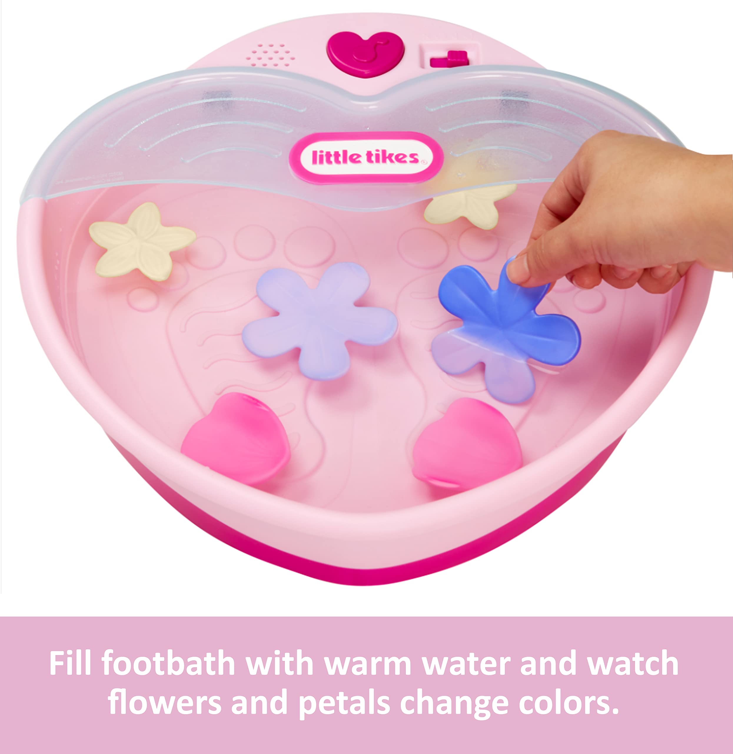 Little Tikes Play Pamper Set Spa Bambini 17 accessori 2+ anni