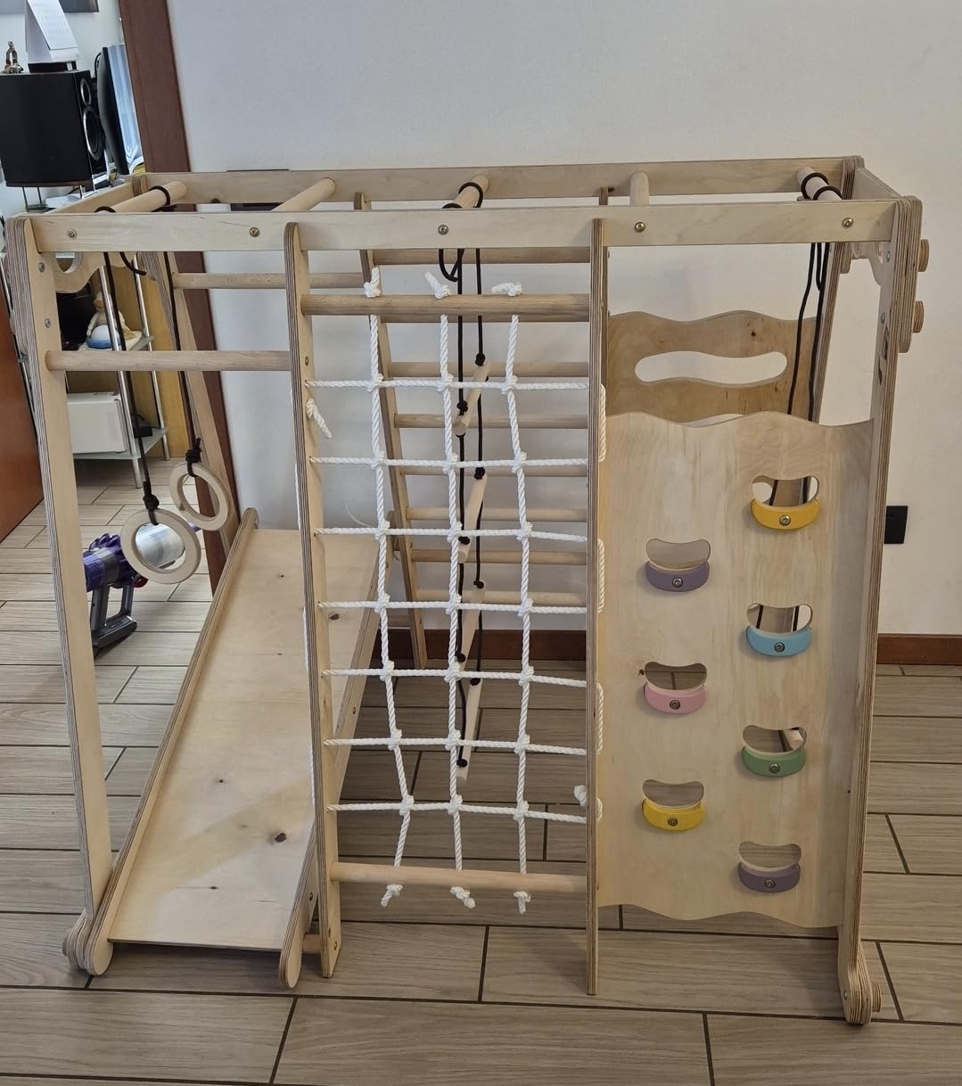 Goodevas Palestrina arrampicata bambini Mini Area giochi legno