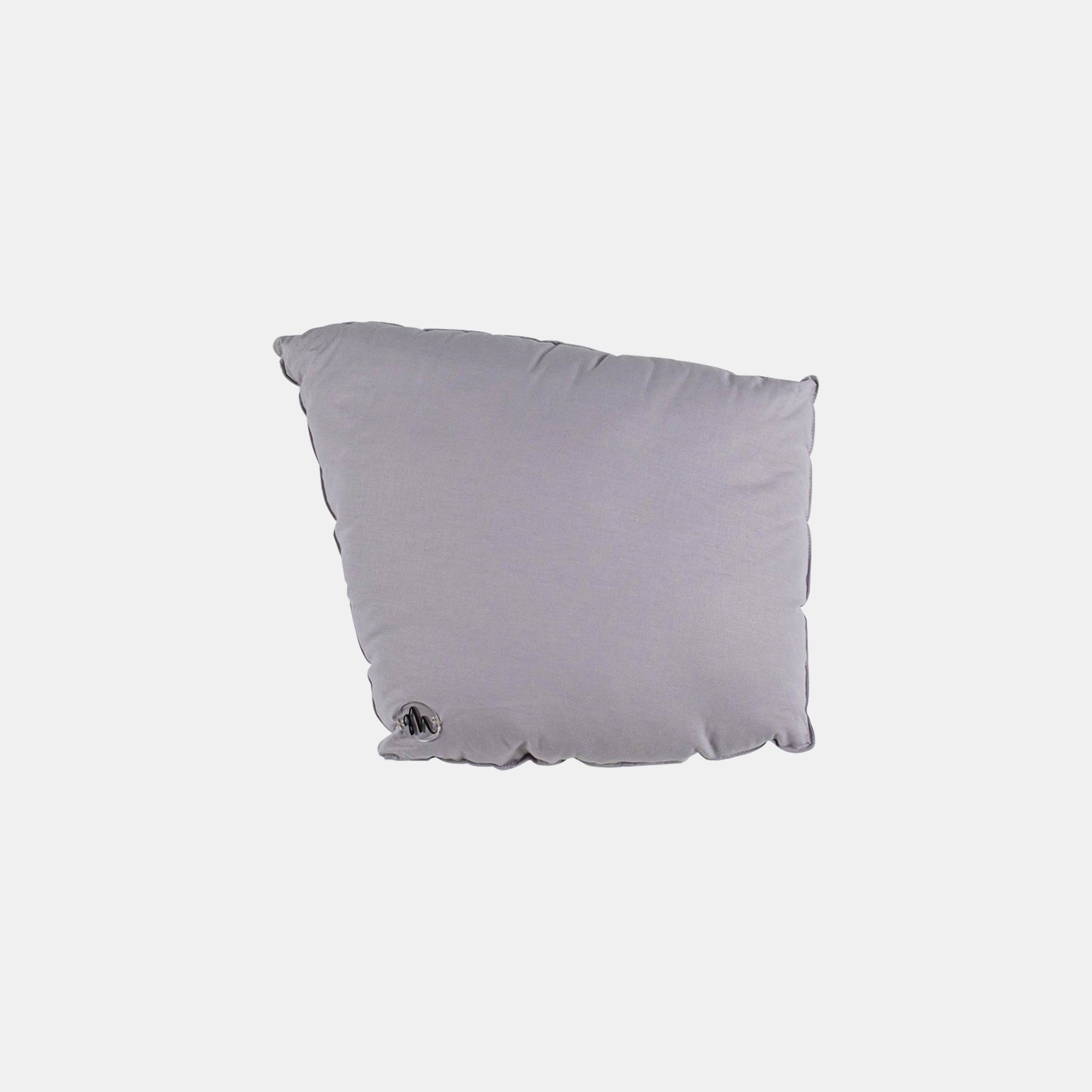 Mondino Cuscino Quadrato Bambini Cotone Avorio Fatto a Mano