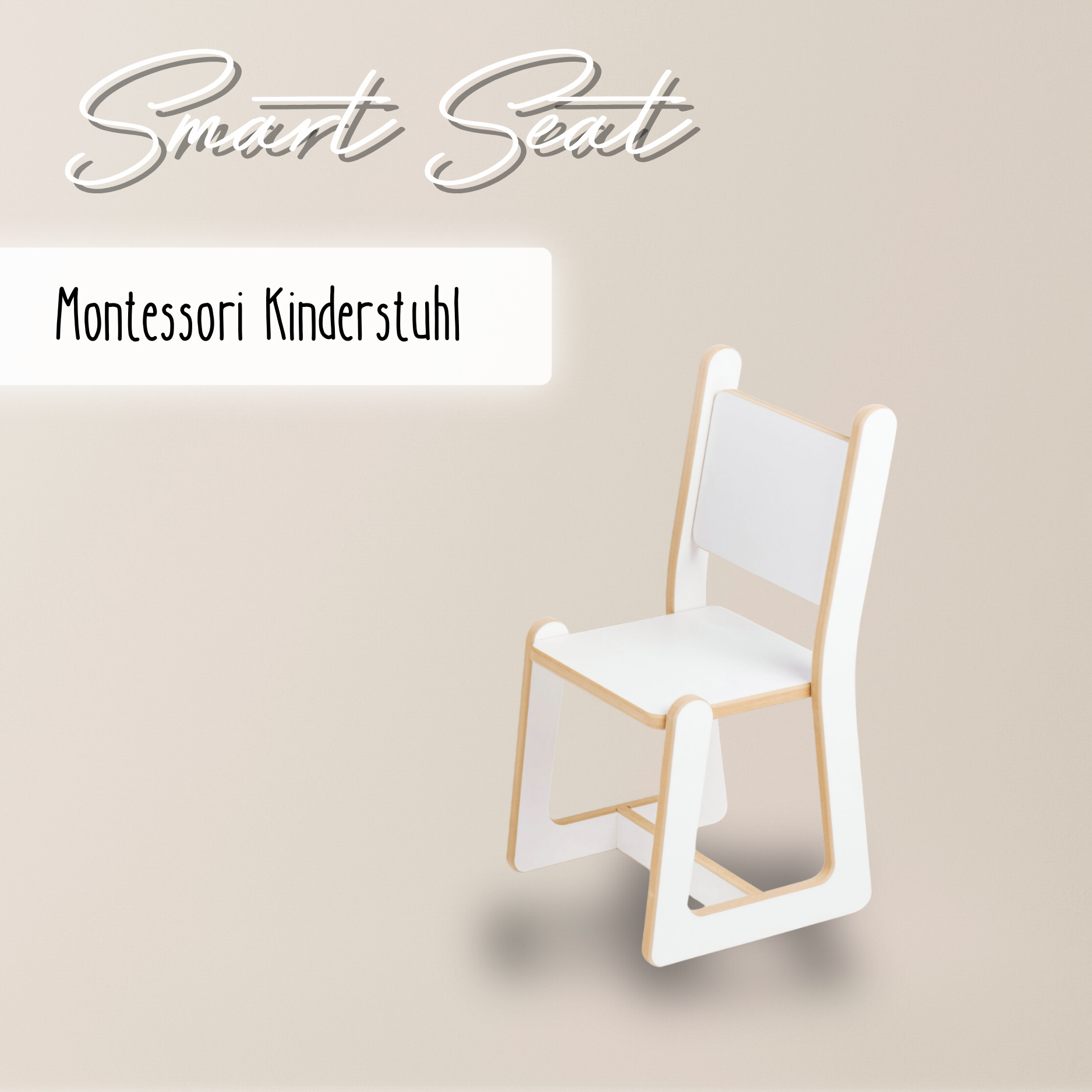 Lionherz Smart Seat Sedia Bambini legno bianco