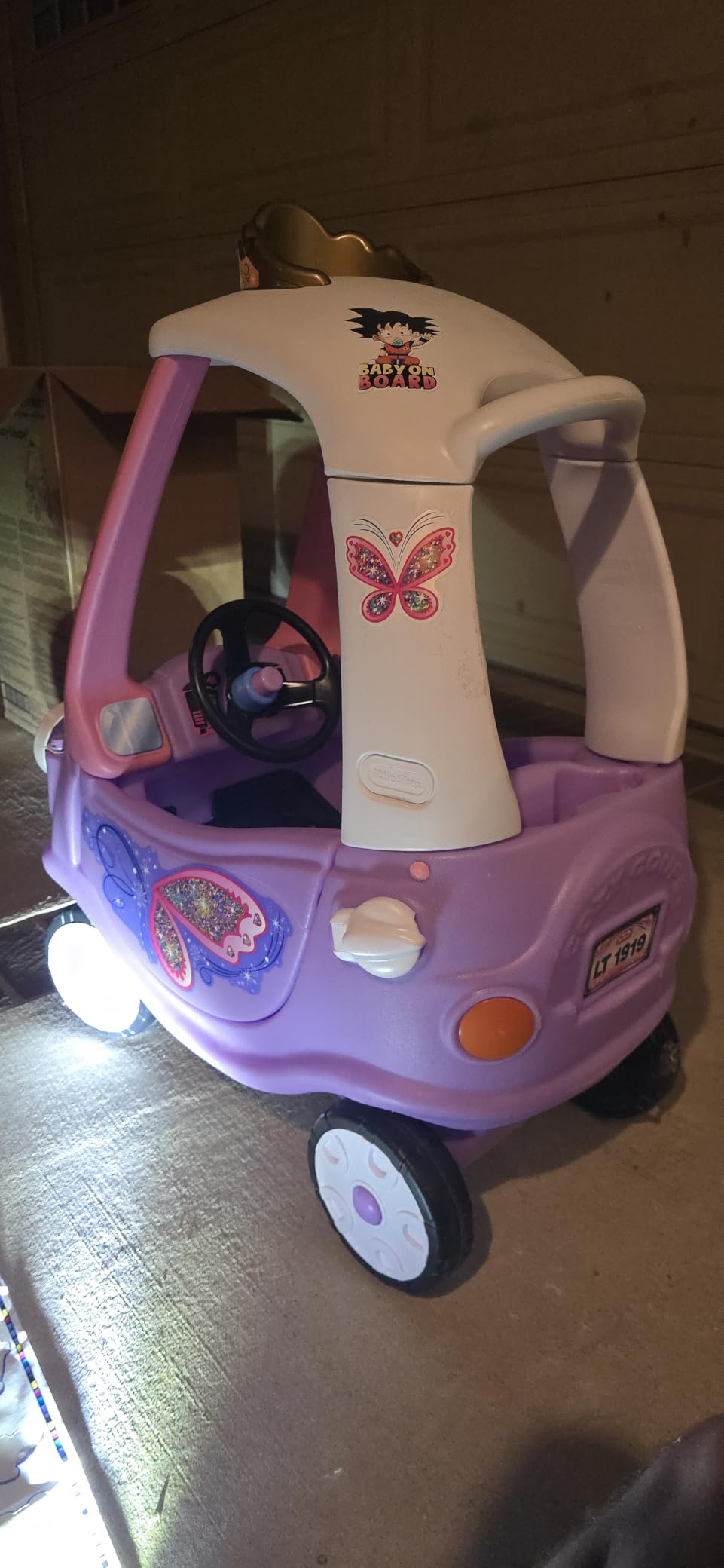 Little Tikes Fairy Cozy Coupe 173165E3 Macchinina Fata