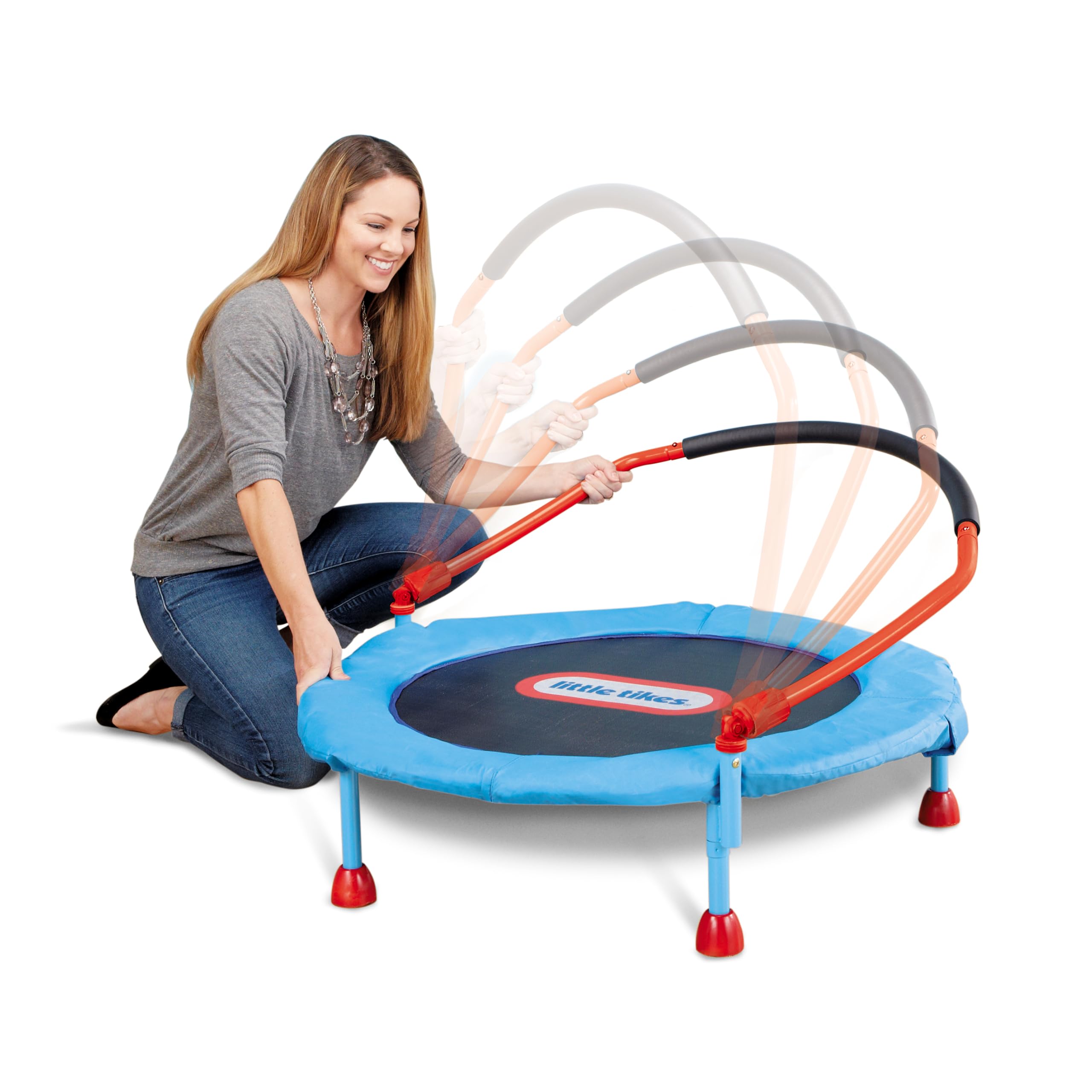 Little Tikes Easy Store trampolino 91,5 cm con maniglia