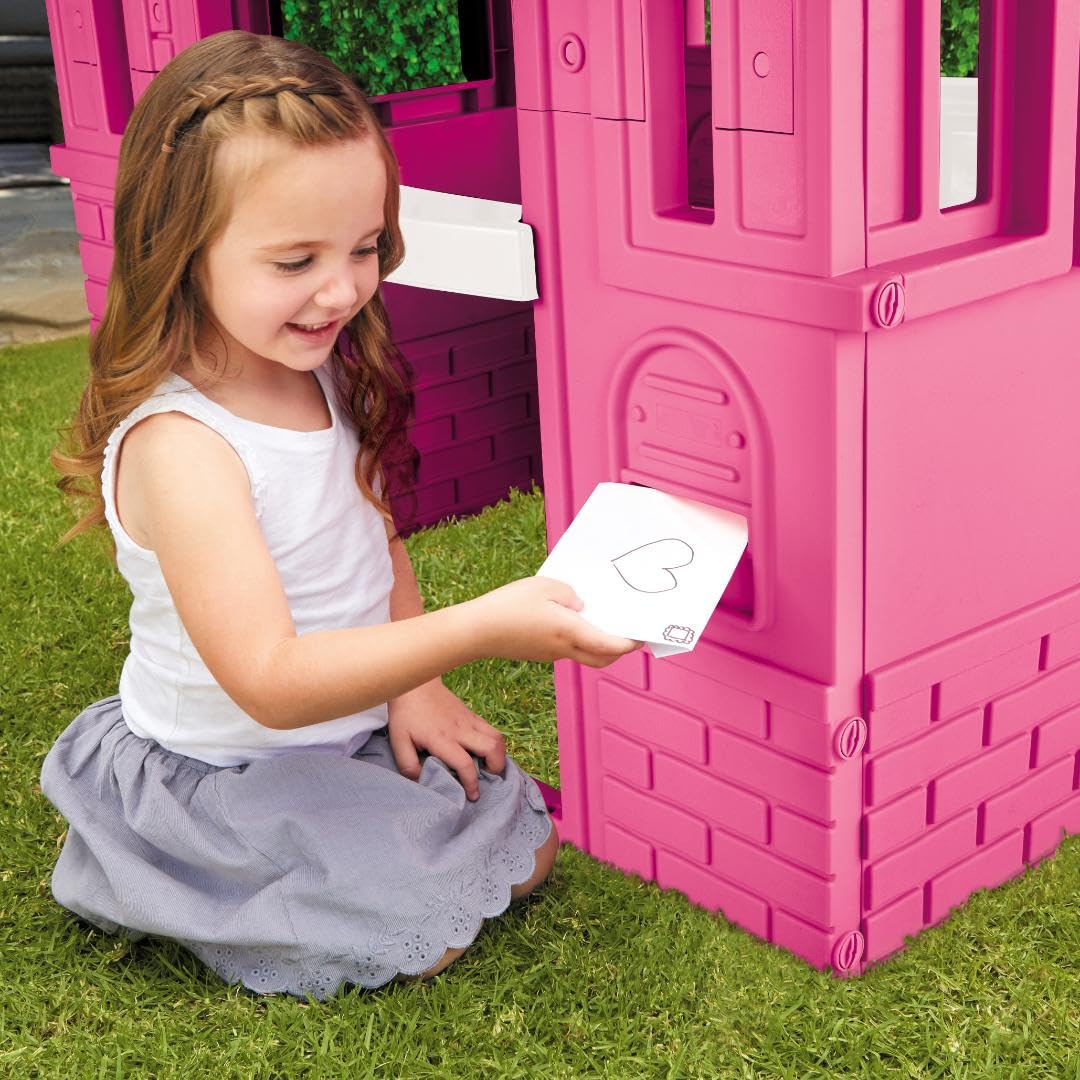 Little Tikes Cape Cottage Princess casetta bambini rosa porte finestre