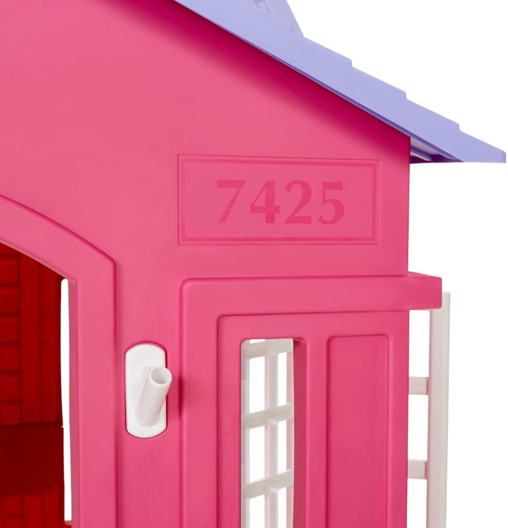 Little Tikes Cape Cottage Princess casetta bambini rosa porte finestre