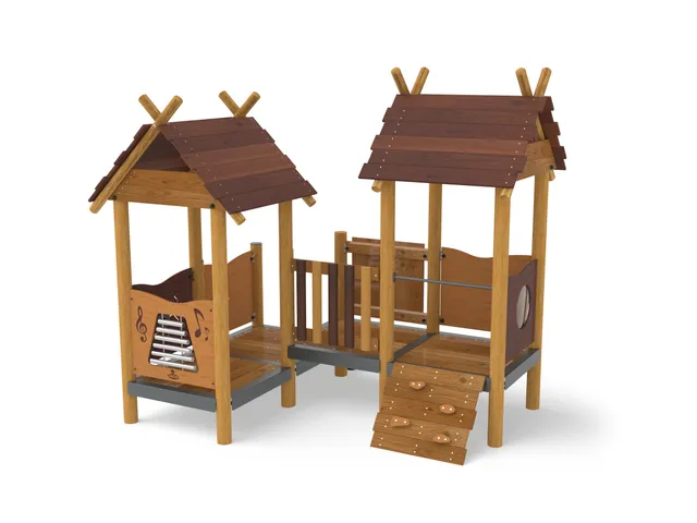 Pozza 1865 Casette Villaggio Primitiv casetta bambini legno