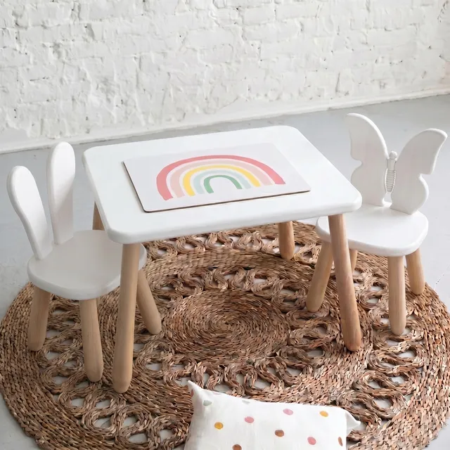 Lionherz Duo Spring tavolo 2 sedie faggio 1-5 anni