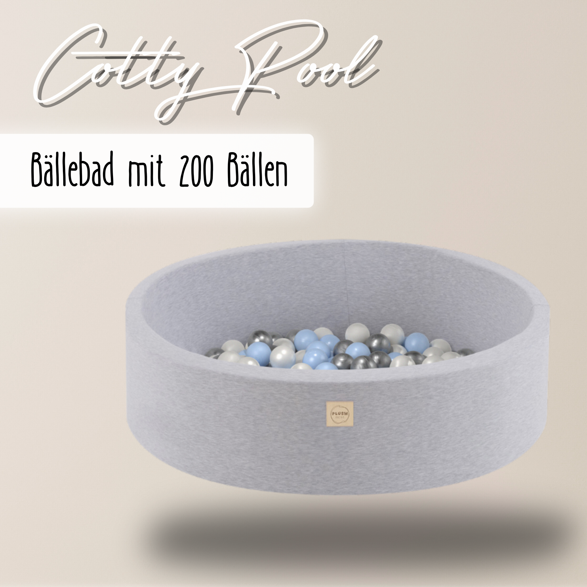 LIONHERZ Cotty Pool Piscina Palline 90 cm 200 Palline