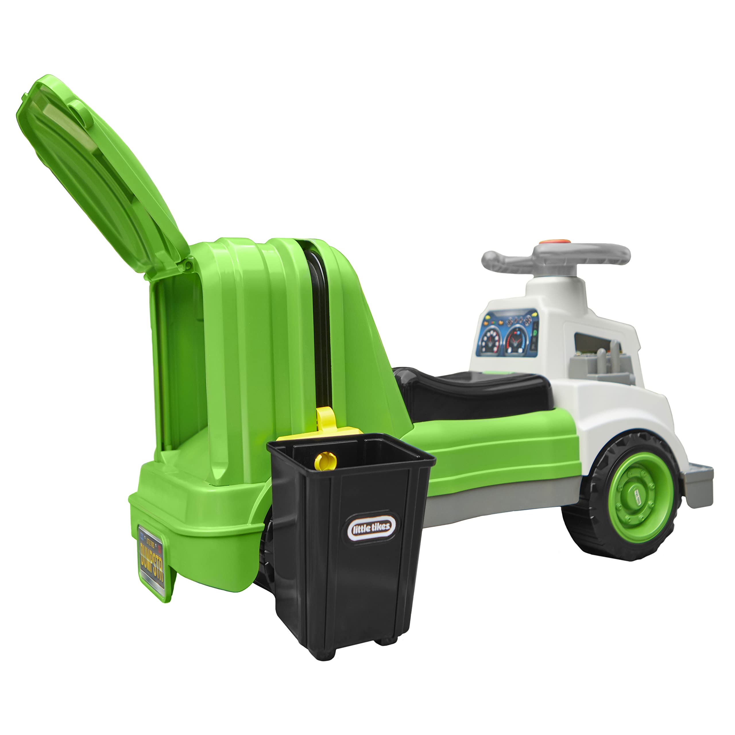 Little Tikes Dirt Diggers cavalcabile camion rifiuti 2-5 anni