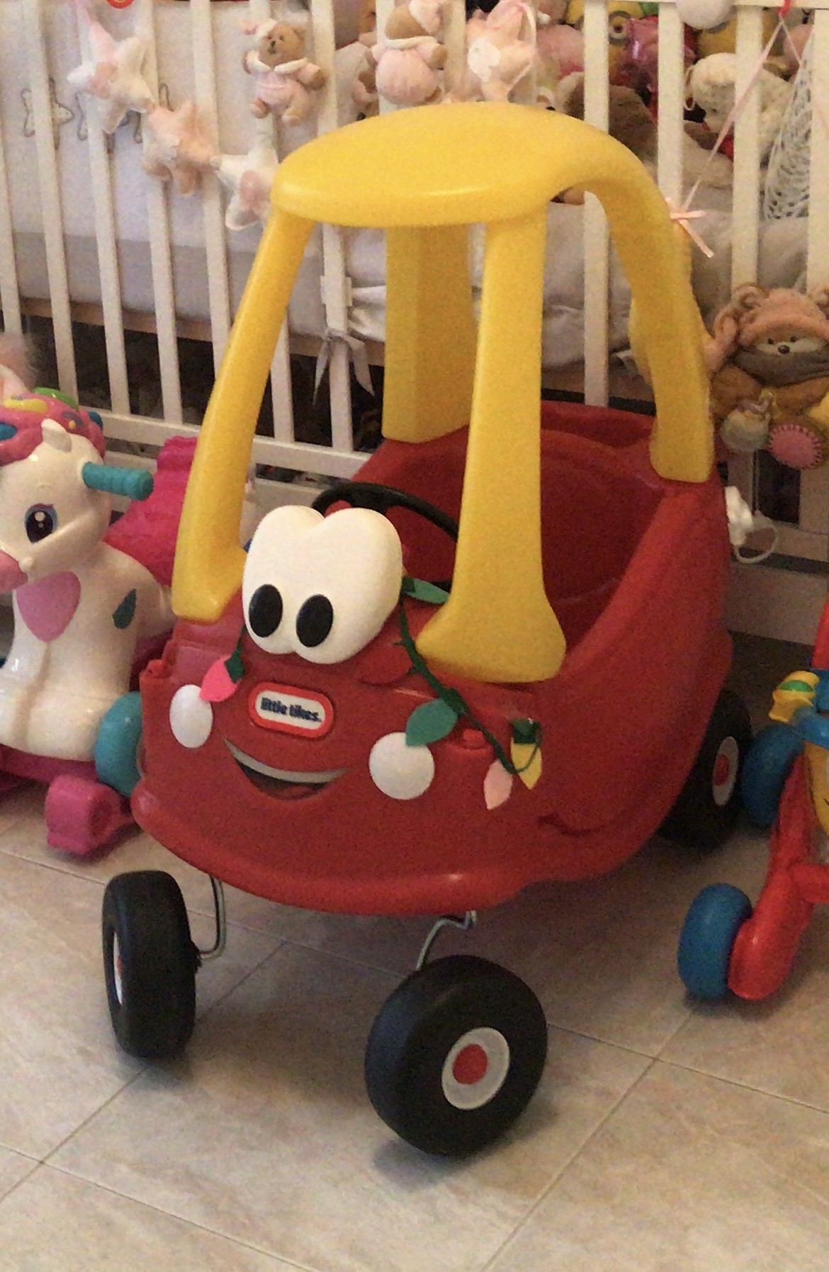 Little Tikes Cozy Coupe Macchina Cavalcabile 30th Anniversary Clacson
