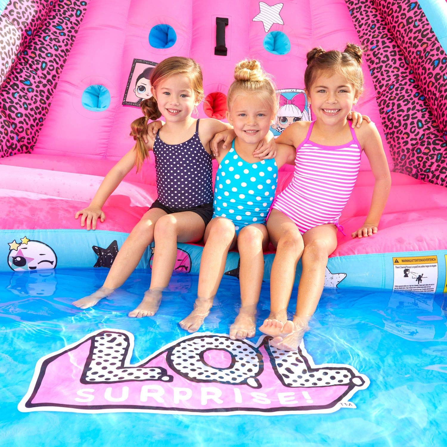 Little Tikes Active Play L.O.L. Acquascivolo Gonfiabile 400x400 cm