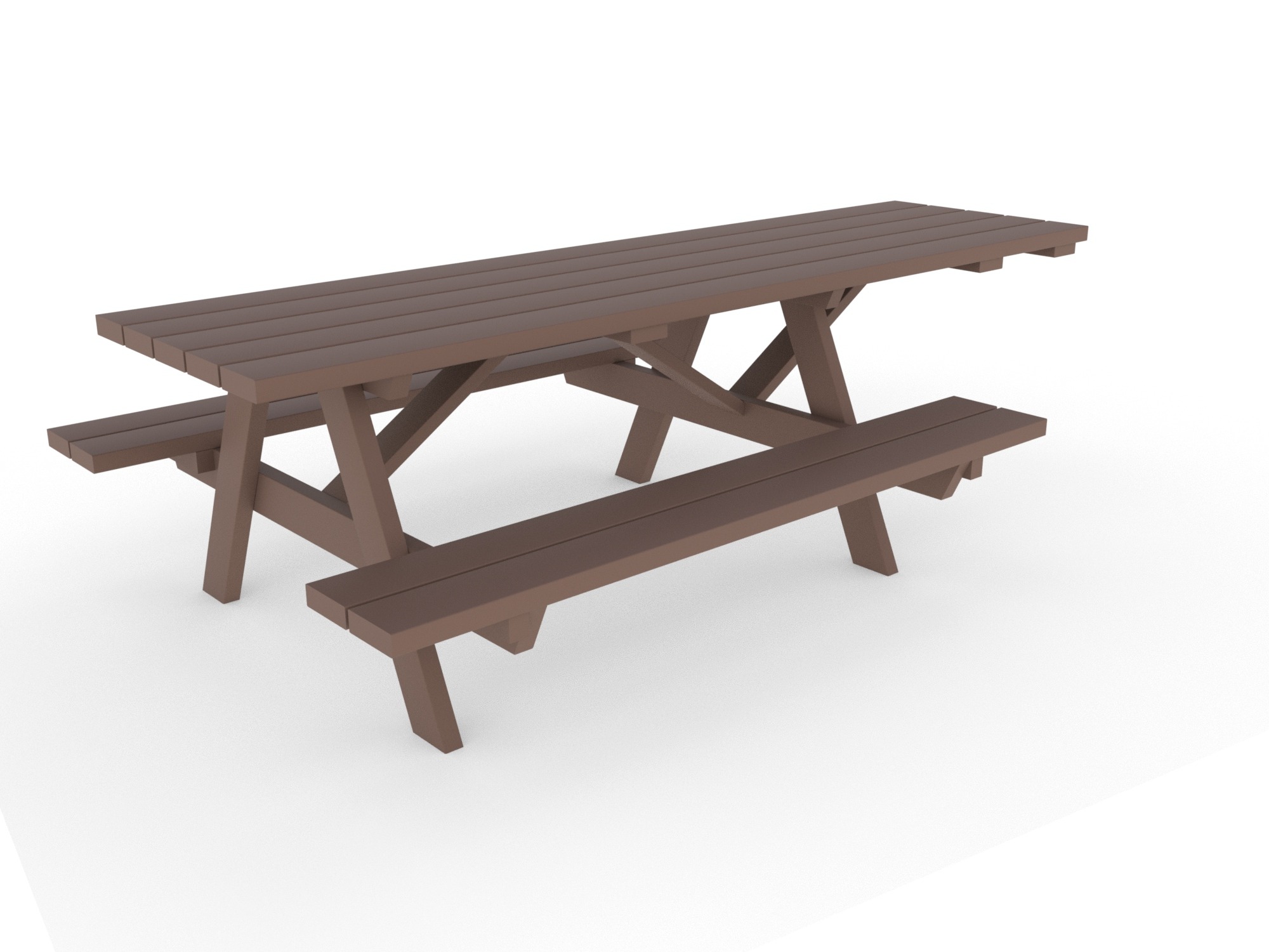Pozza 1865 Pic-Nic Inclusive tavolo picnic con panche