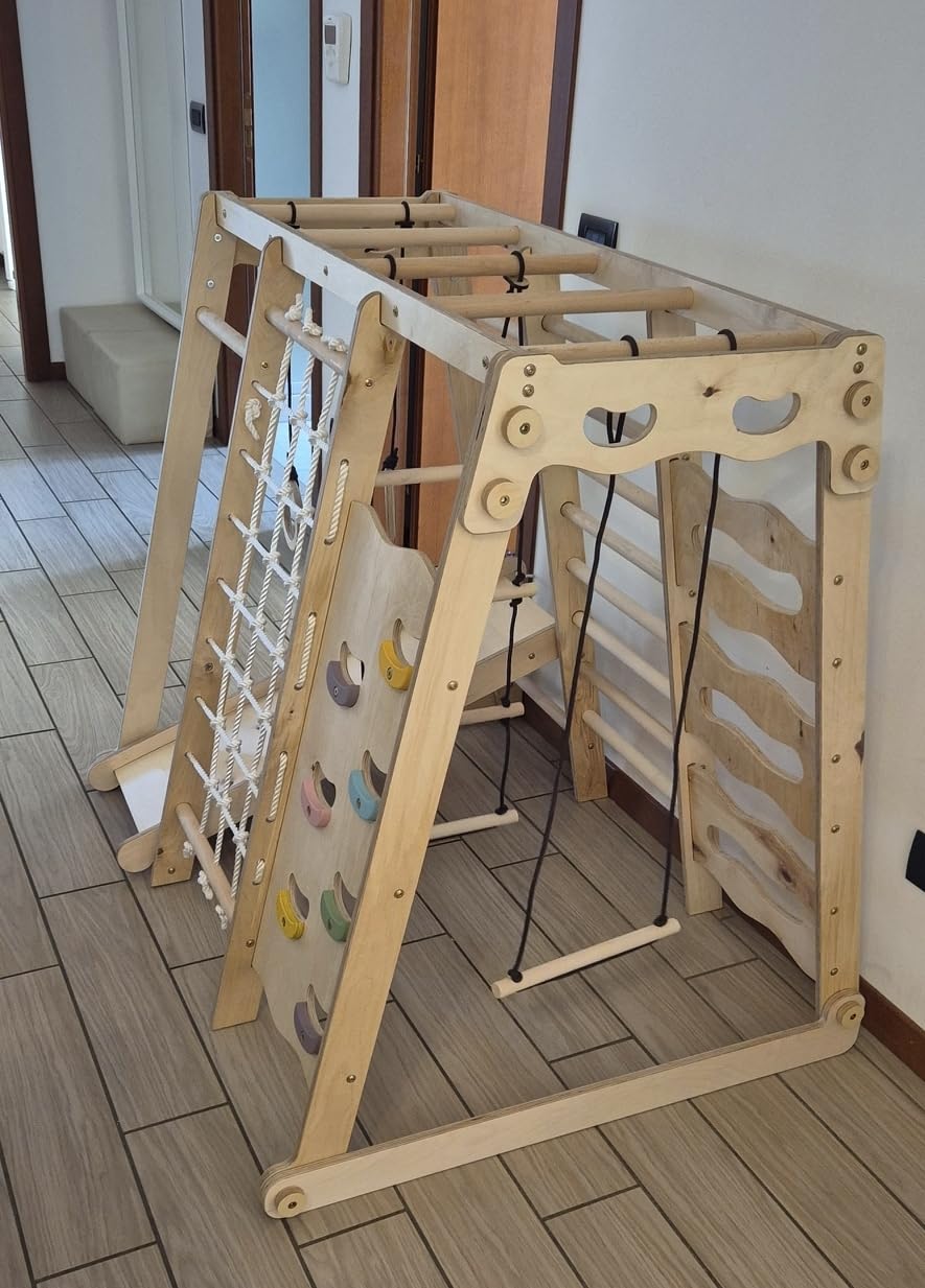 Goodevas Palestrina arrampicata bambini Mini Area giochi legno