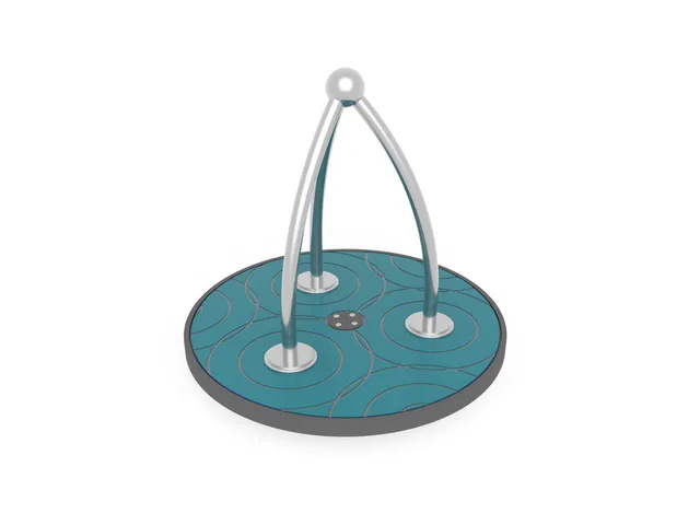 Pozza 1865 Giostre Triangle Rotante giostra inclusiva