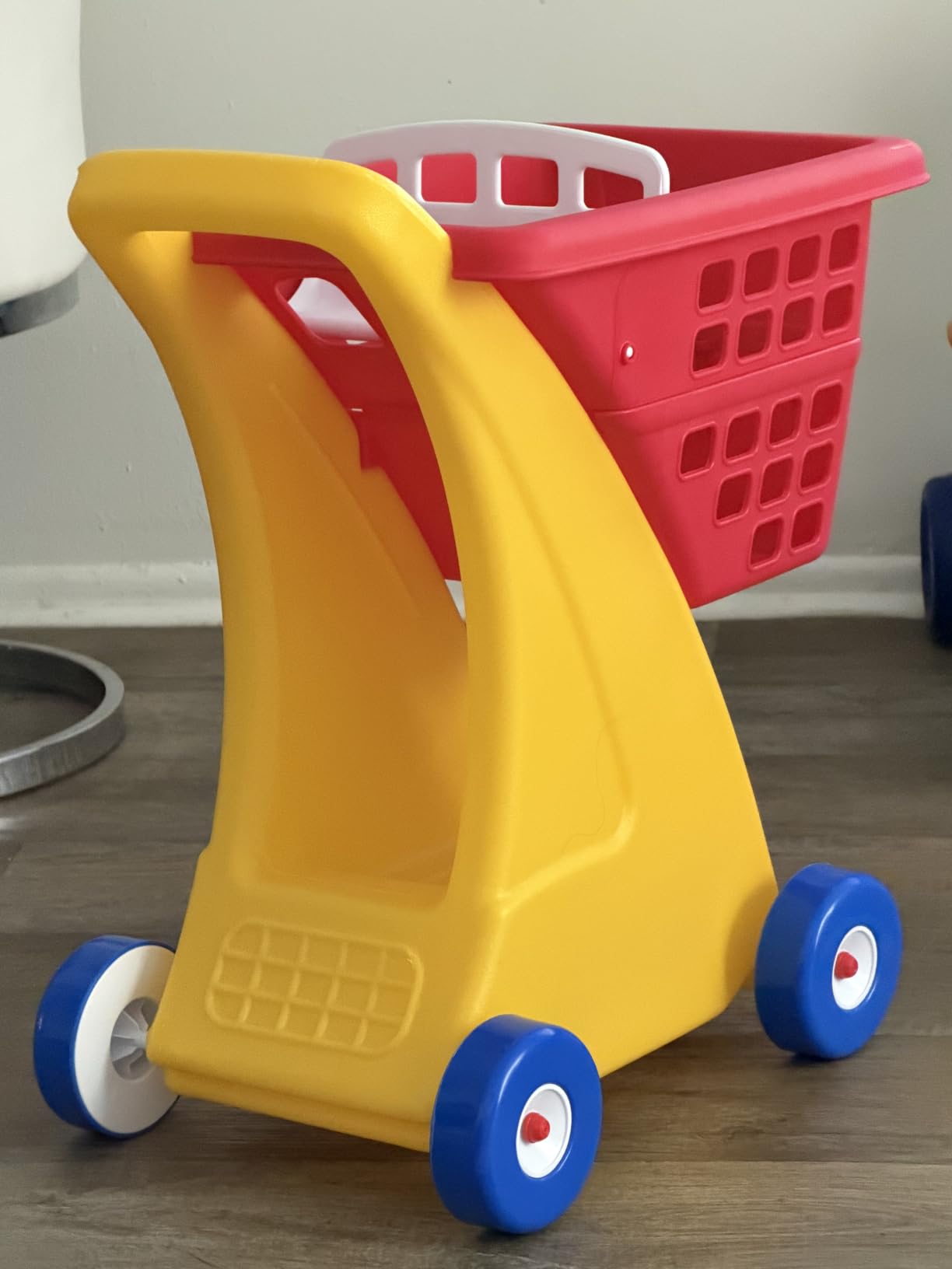 Little Tikes Pretend Play carrello spesa bambini giallo rosso