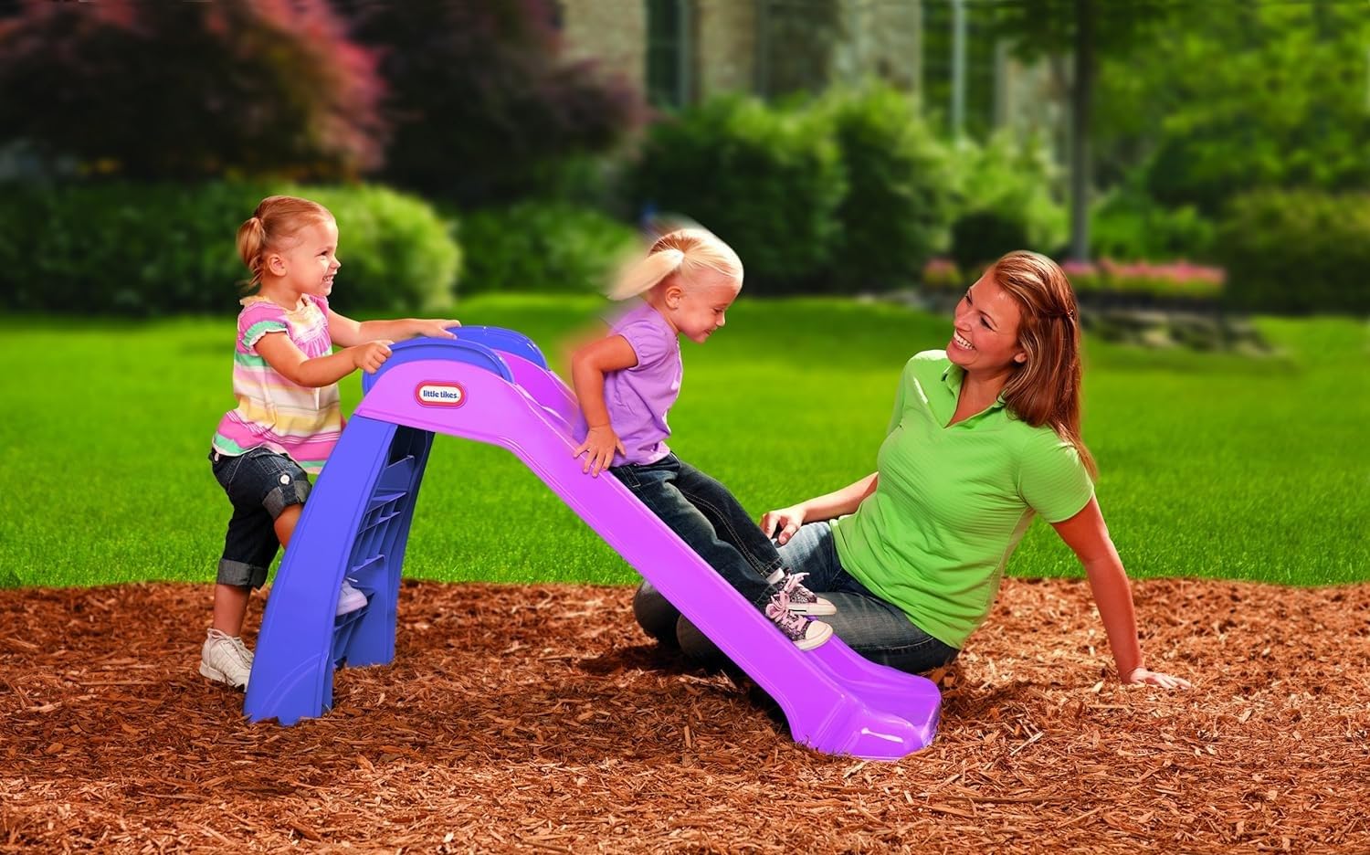 Little Tikes Active Play Scivolo Bambini Rosa Viola 18 Mesi+