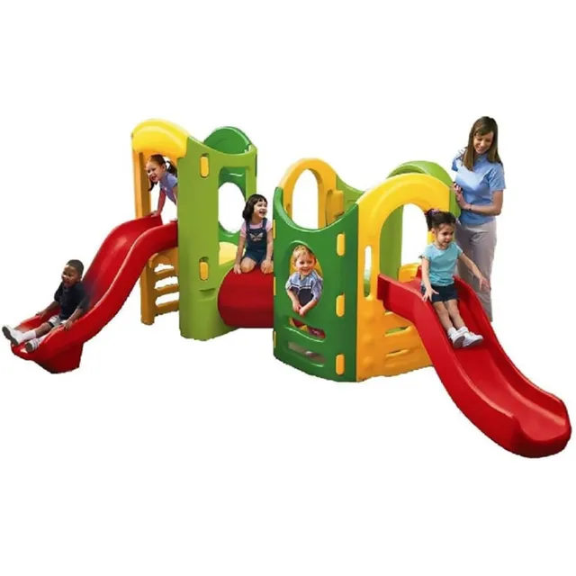Little Tikes Active Play 8-in-1 parco giochi giardino regolabile