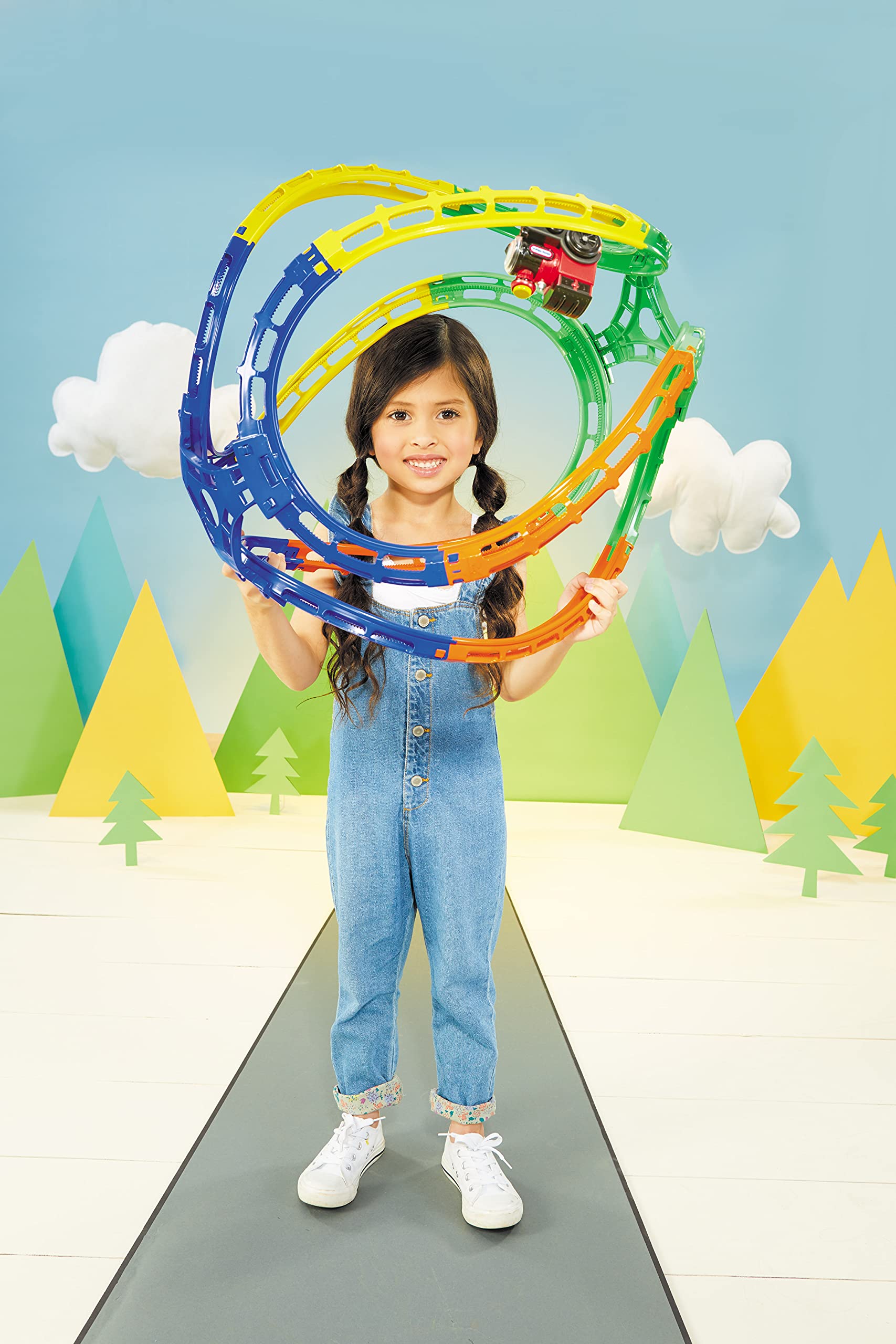 Little Tikes Tumble Train trenino interattivo con binari 3D