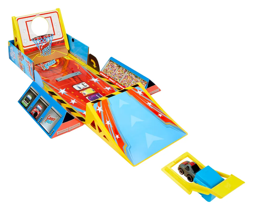 Little Tikes Crazy Fast Playset 4-in-1 con Auto