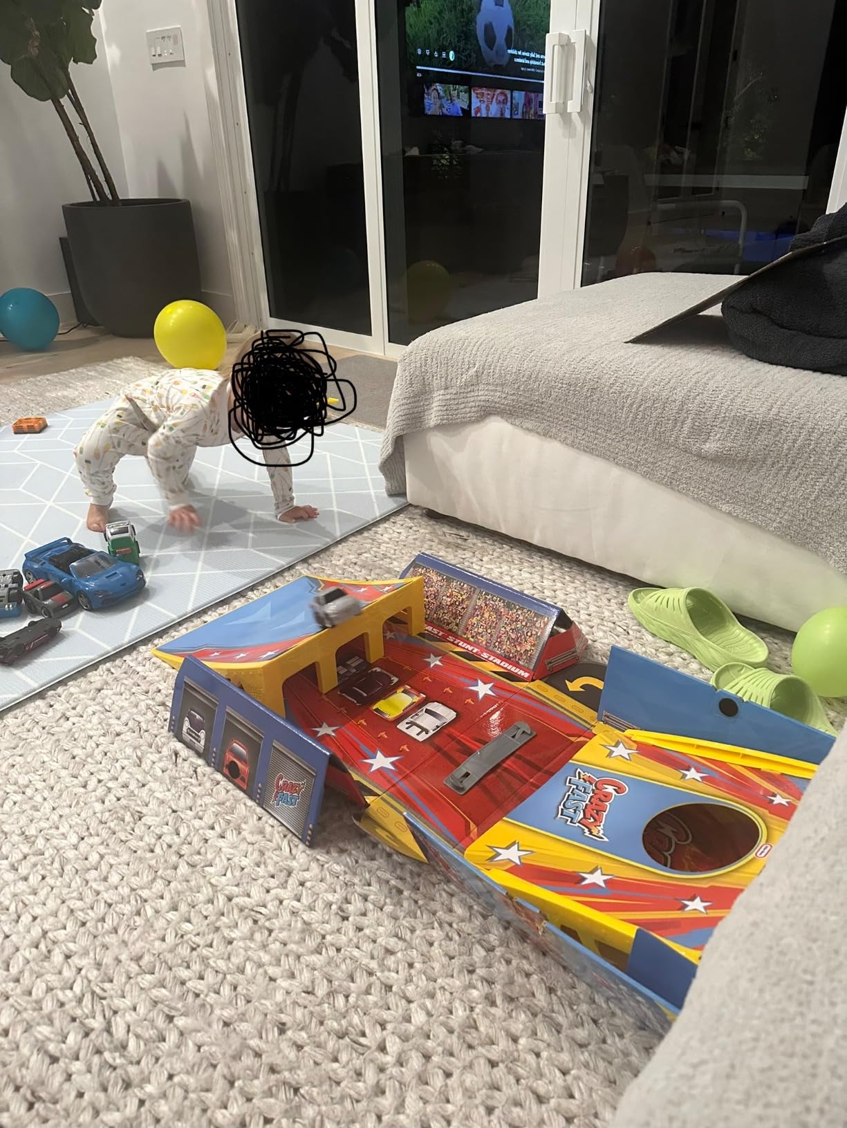 Little Tikes Crazy Fast Playset 4-in-1 con Auto