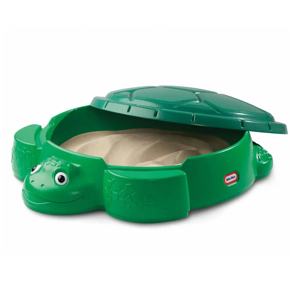 Little Tikes Active Play Tartaruga sabbiera con coperchio 68 kg