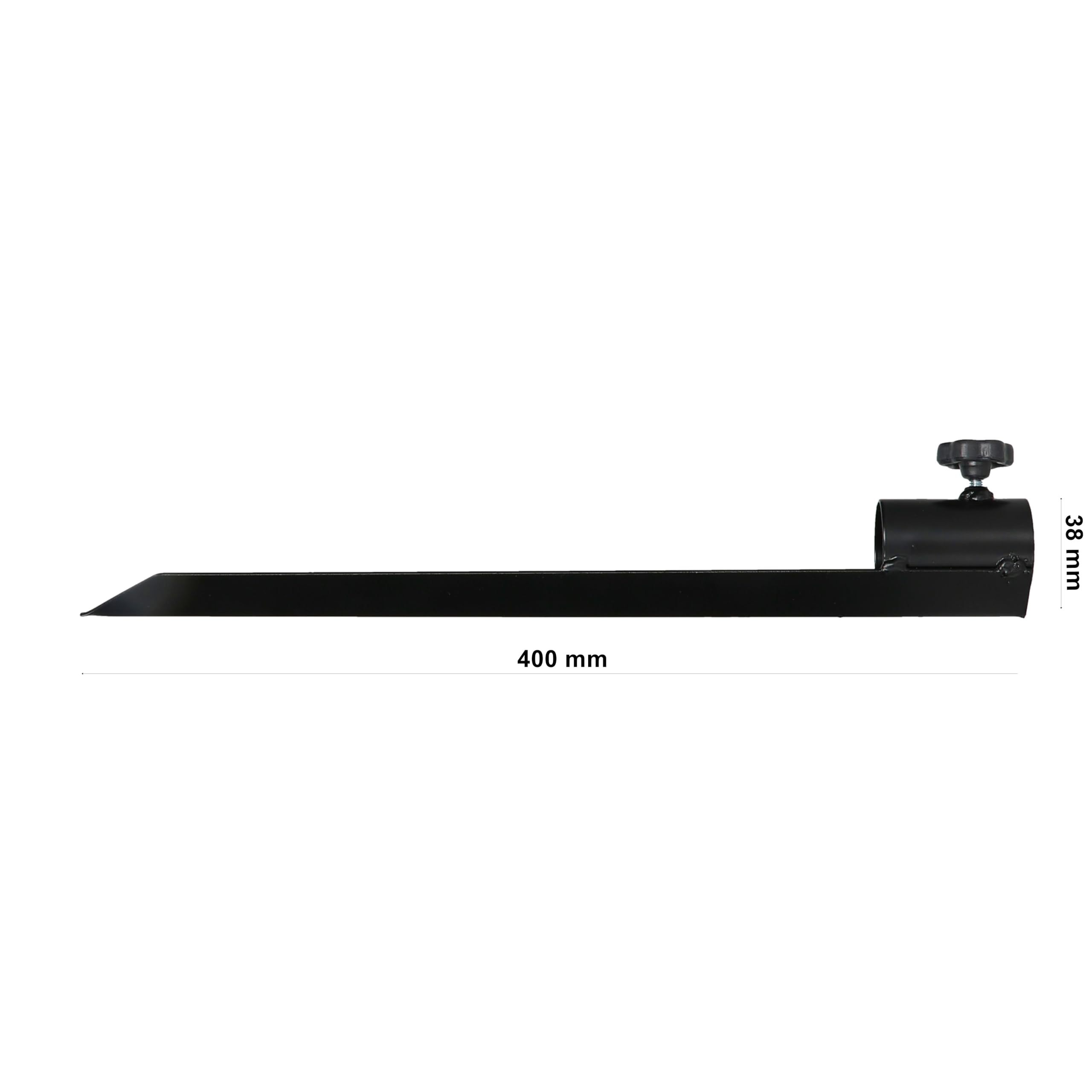 Clever Leon Supporto Ombrellone 40 cm Acciaio per Pali 10-38 mm