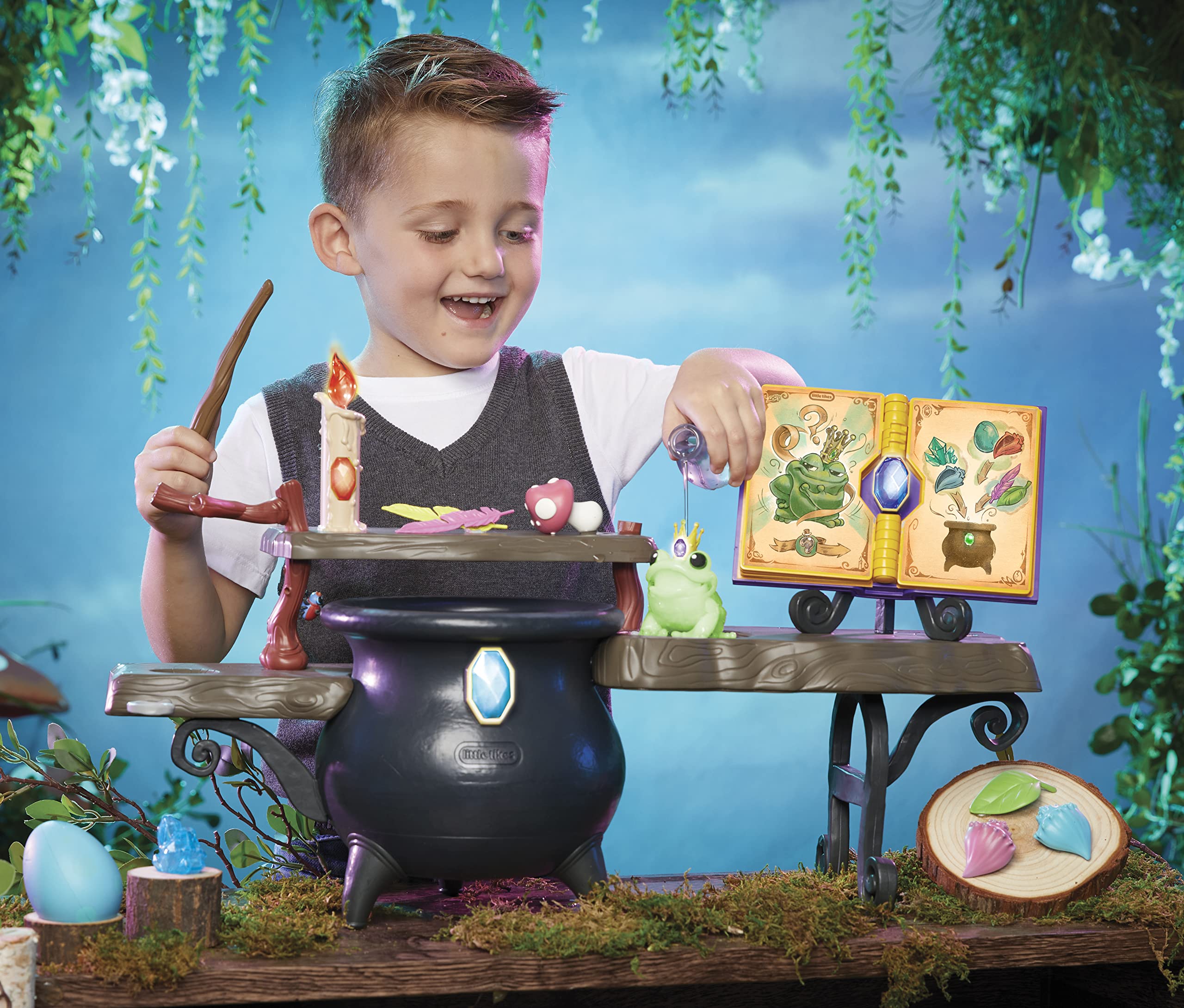 Little Tikes Magic Workshop gioco pozioni con luci e 6 ricette