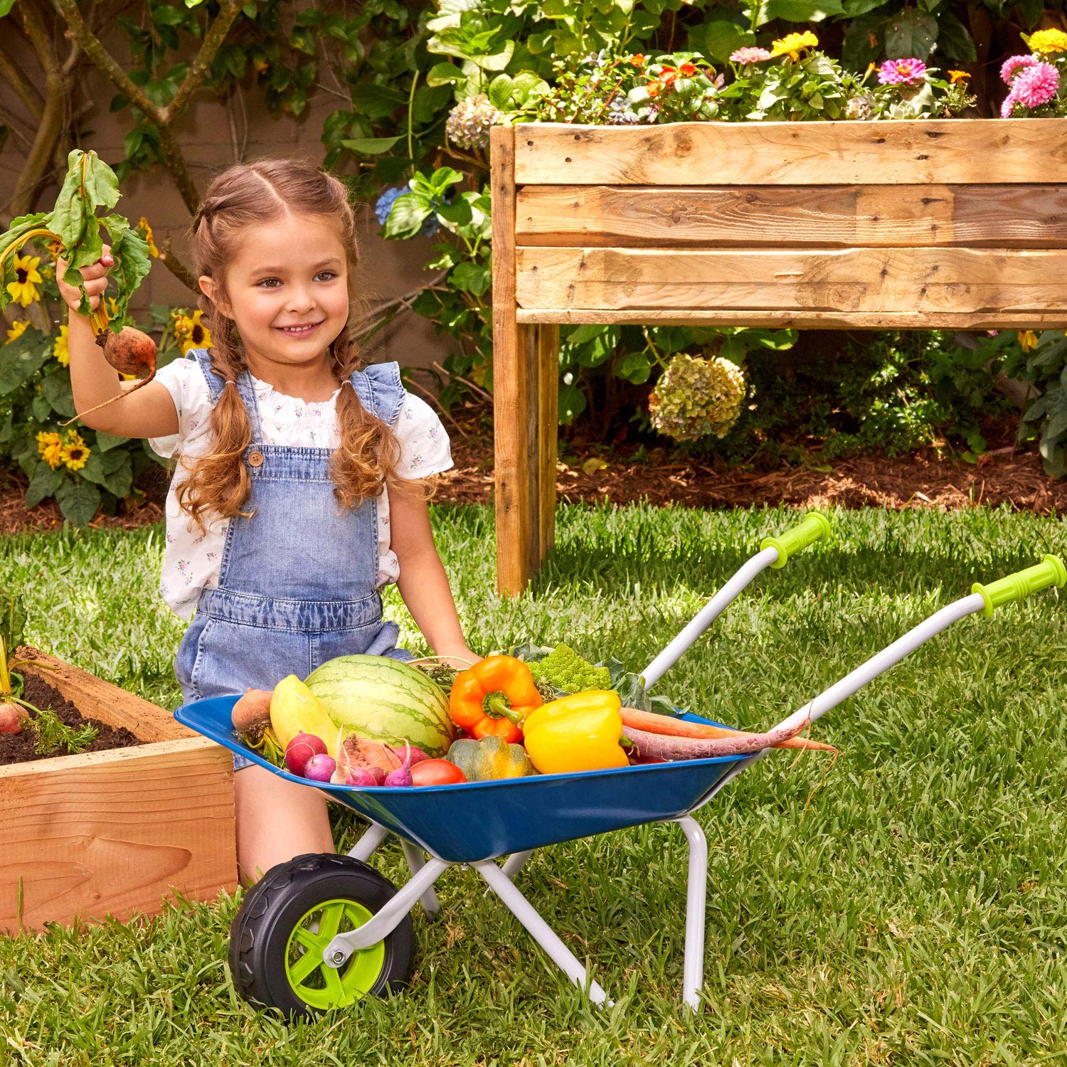 Little Tikes Growing Garden Carriola Giocattolo con Pala da Giardino