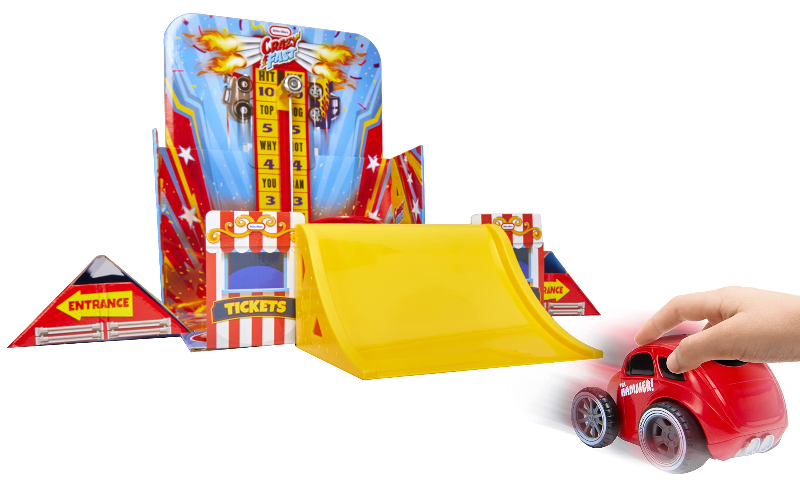 Little Tikes Preschool Flip & Fly Carnival Pista Macchinine 3+