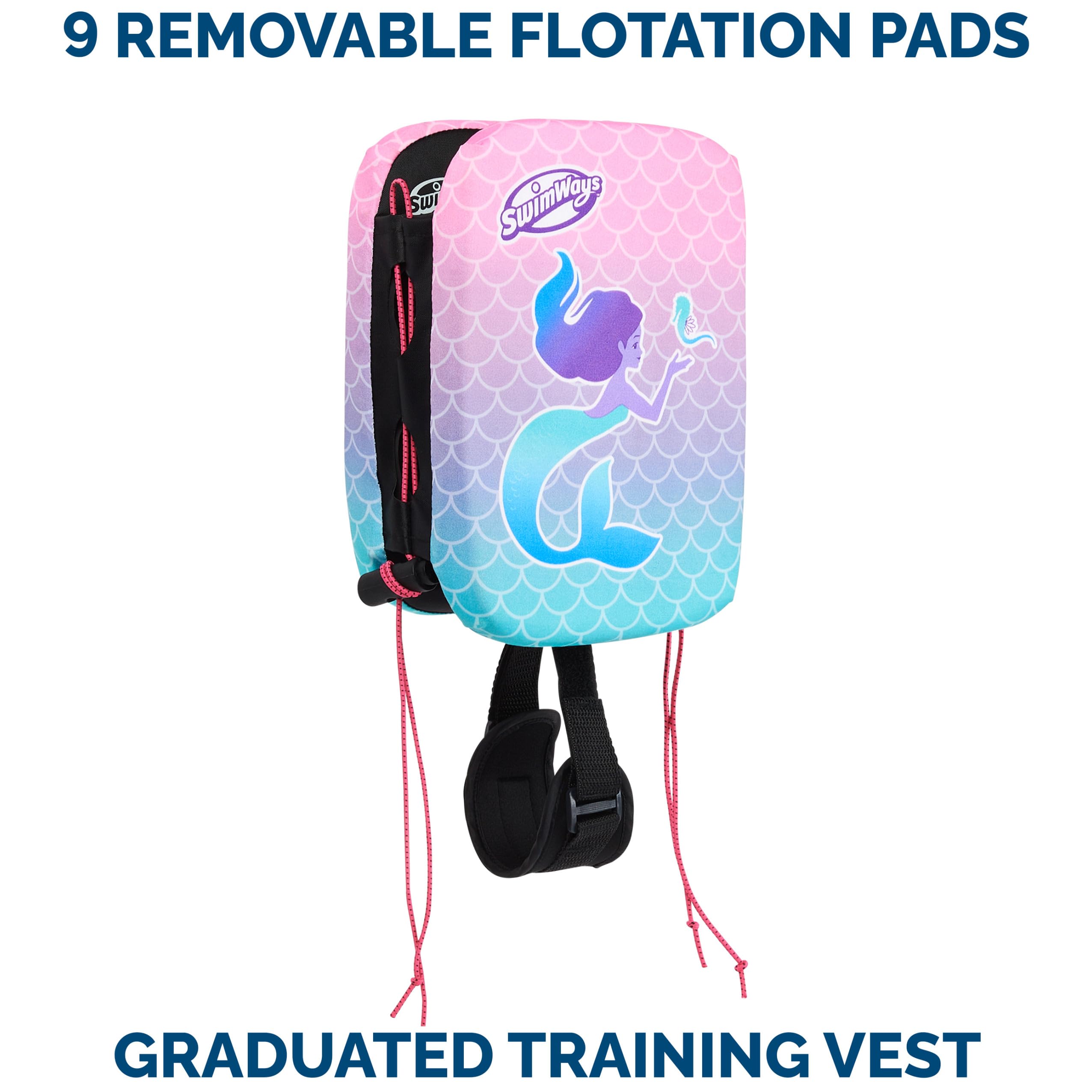 Swimways First Swim PowerSwimr Sirena Aiuto Nuoto Taglia M