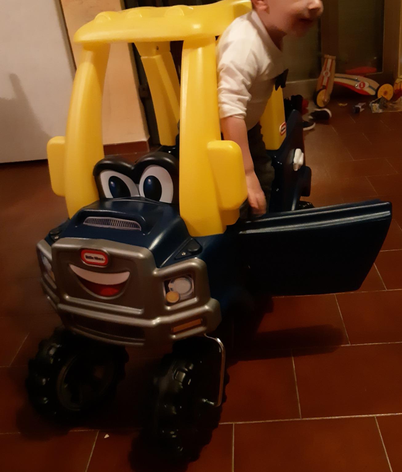 Little Tikes Cozy Truck Cavalcabile Blu 18 Mesi-5 Anni Clacson