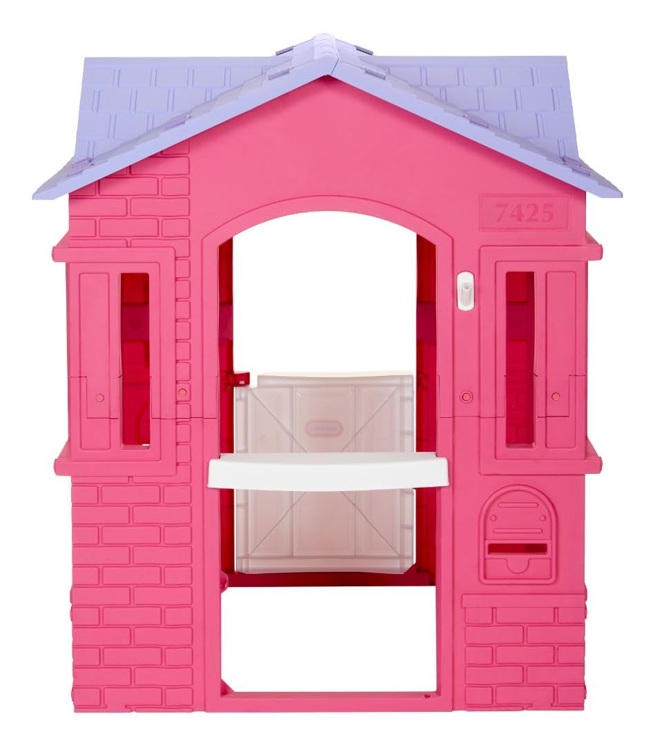Little Tikes Cape Cottage Princess casetta bambini rosa porte finestre