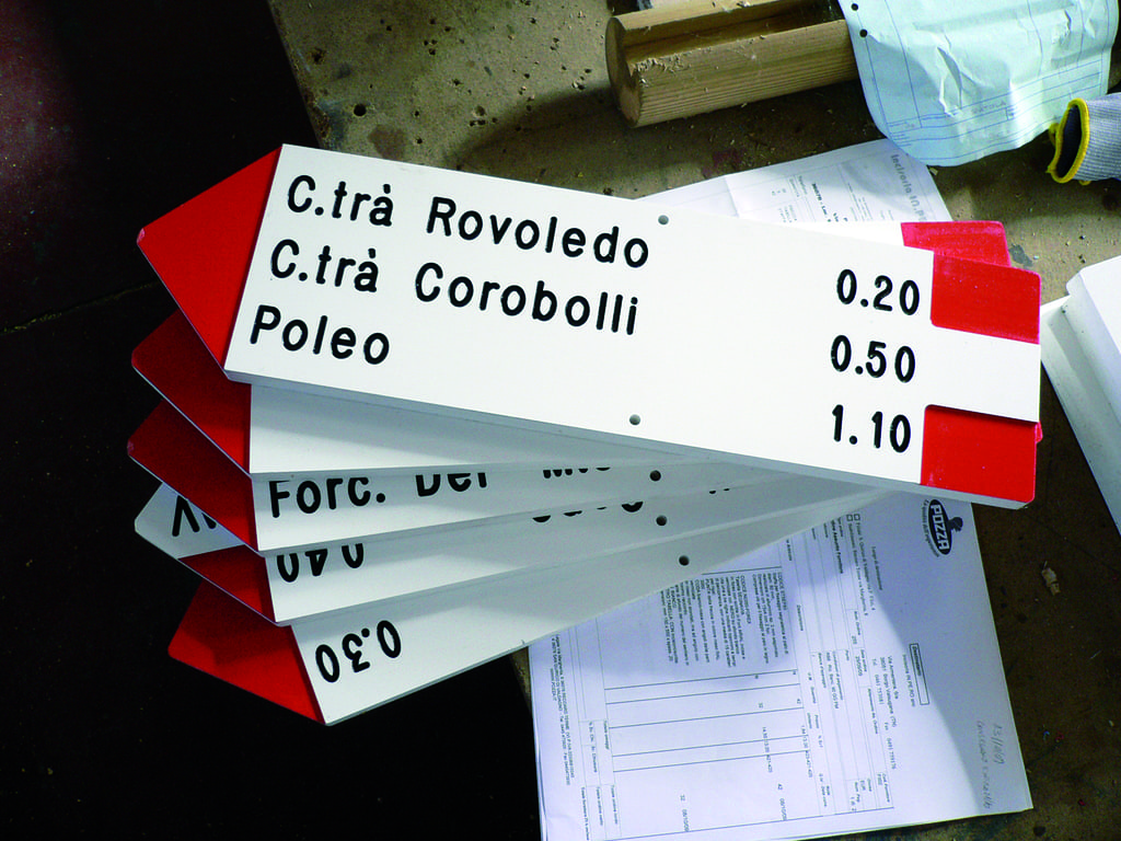 Pozza 1865 Arredo Urbano Freccia Direzionale Forex per Parchi