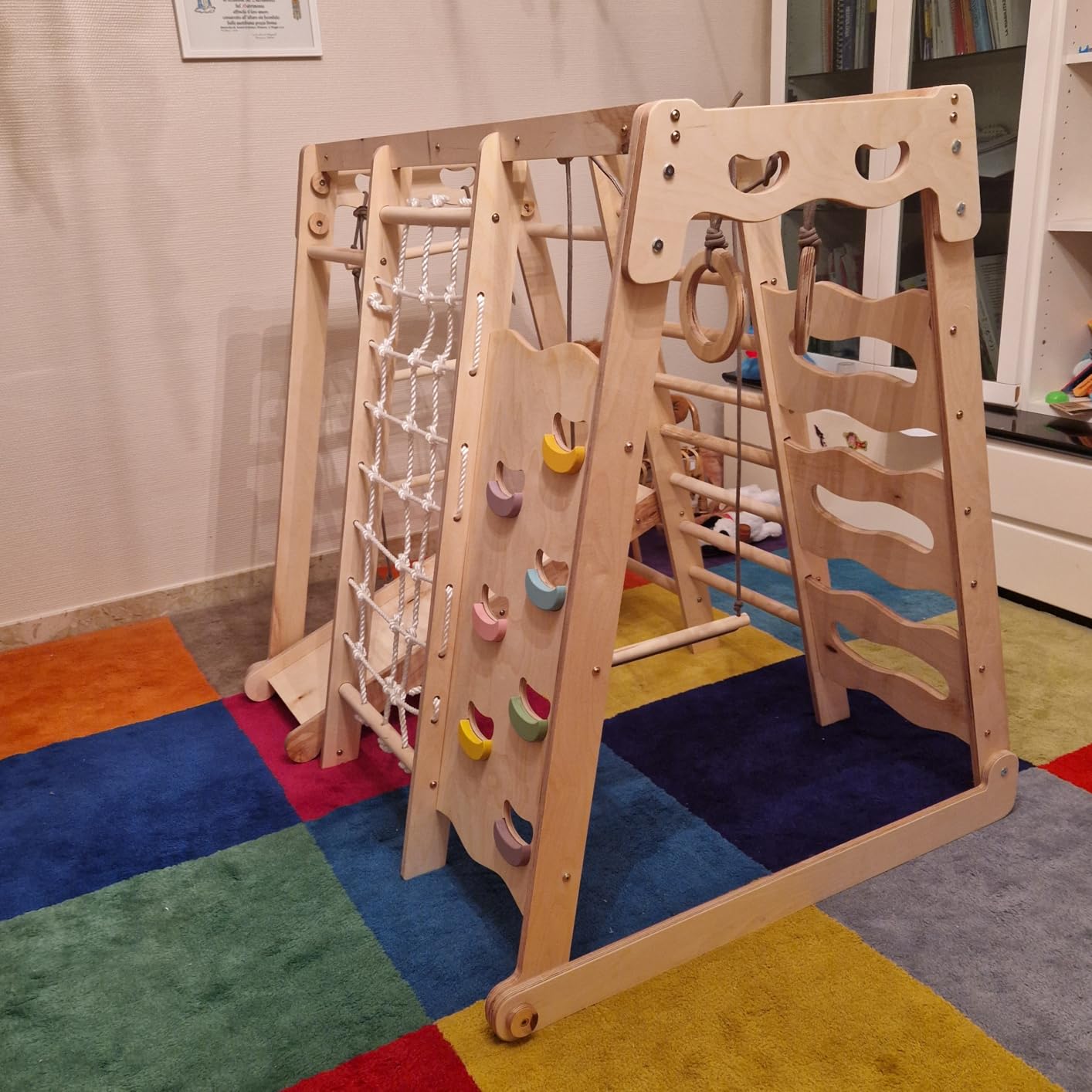 Goodevas Palestrina arrampicata bambini Mini Area giochi legno