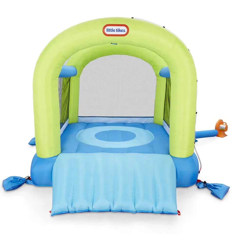 Little Tikes Splash 'n Spray castello gonfiabile con scivolo