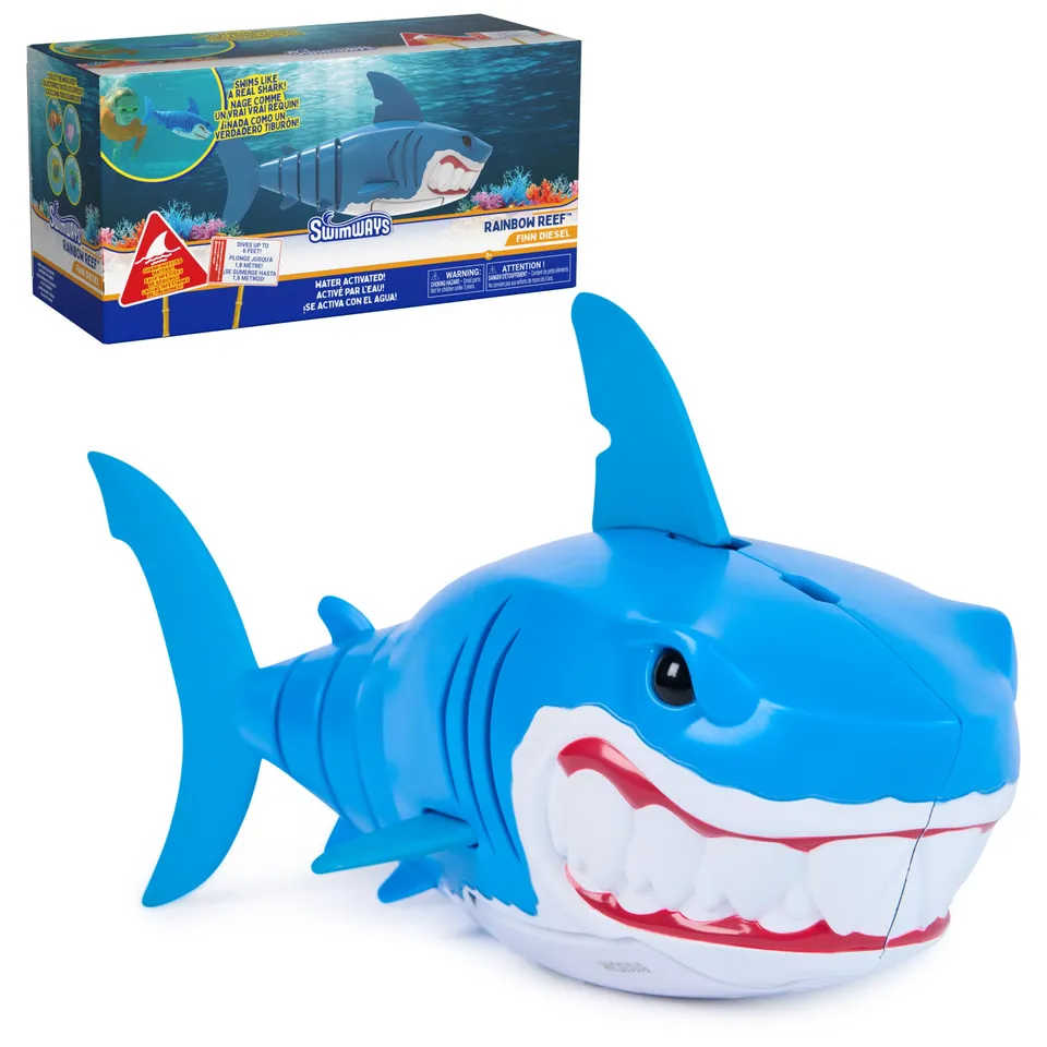 SwimWays Water Toys galleggiante piscina Squalo barriera