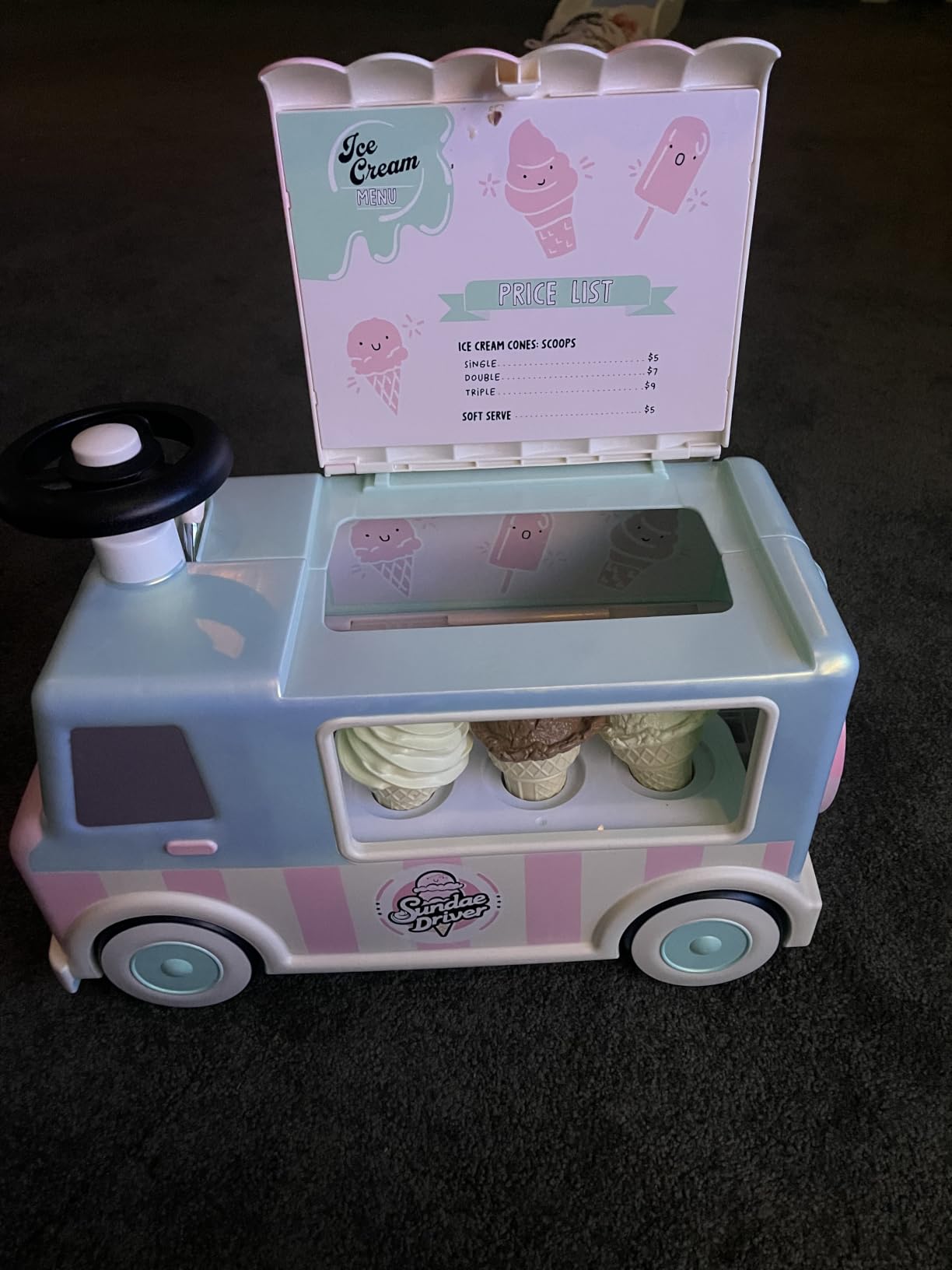 Little Tikes Ride-ons Scoot Serve Gelato Cavalcabile 1-3 Anni