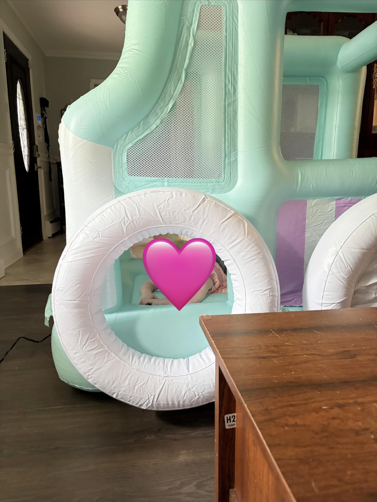 Little Tikes Sweet Spaces casetta gelato gonfiabile interno 2-5 anni