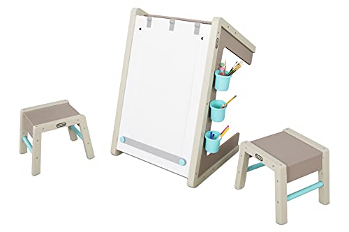 Little Tikes Furniture cavalletto tavolo 2 in 1 con sgabelli