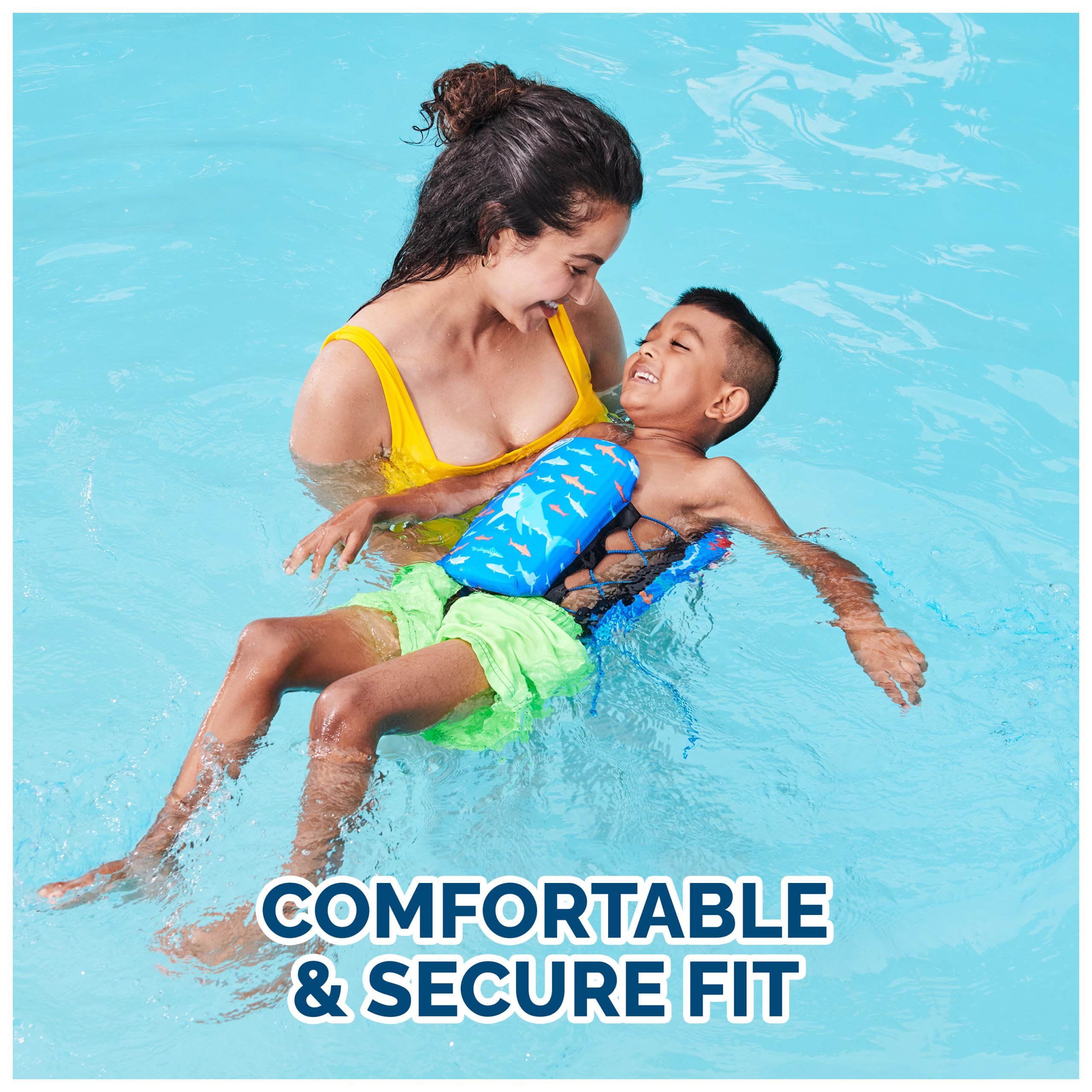 SwimWays First Swim PowerSwimmr aiuto nuoto squalo M