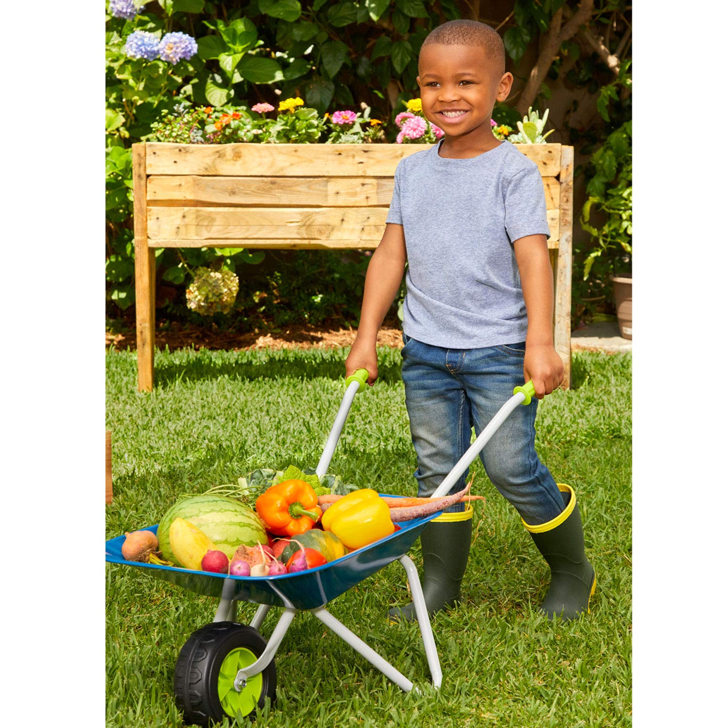 Little Tikes Growing Garden Carriola Giocattolo con Pala da Giardino
