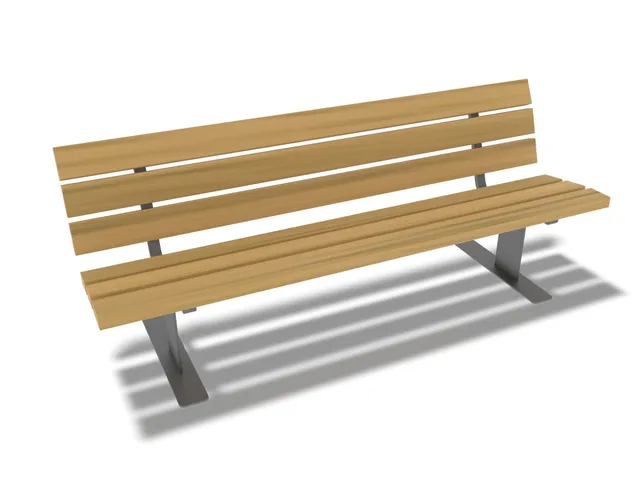 Pozza 1865 Arredo Urbano Dolomiti panchina esterno