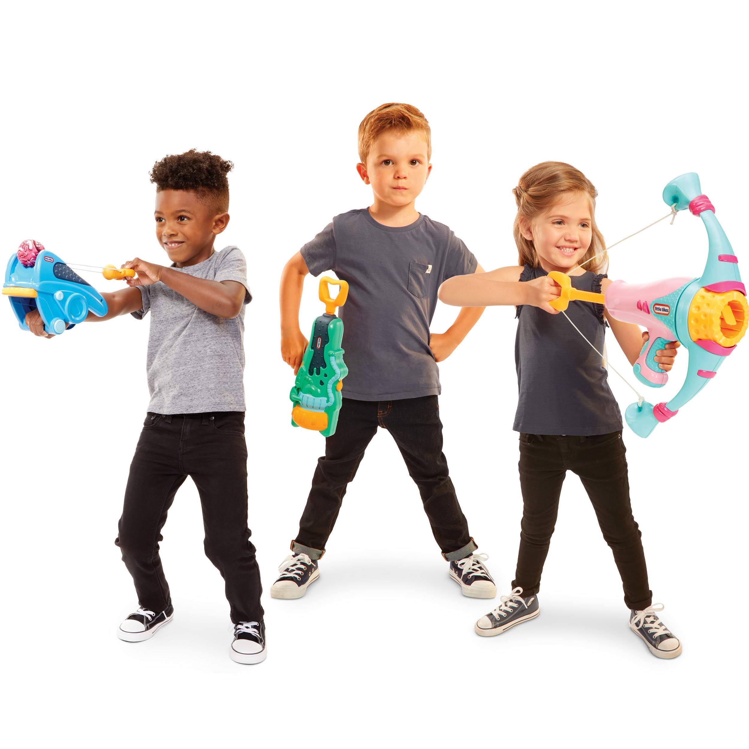 Little Tikes My First Mighty Blasters arco rosa 3 Power Pod