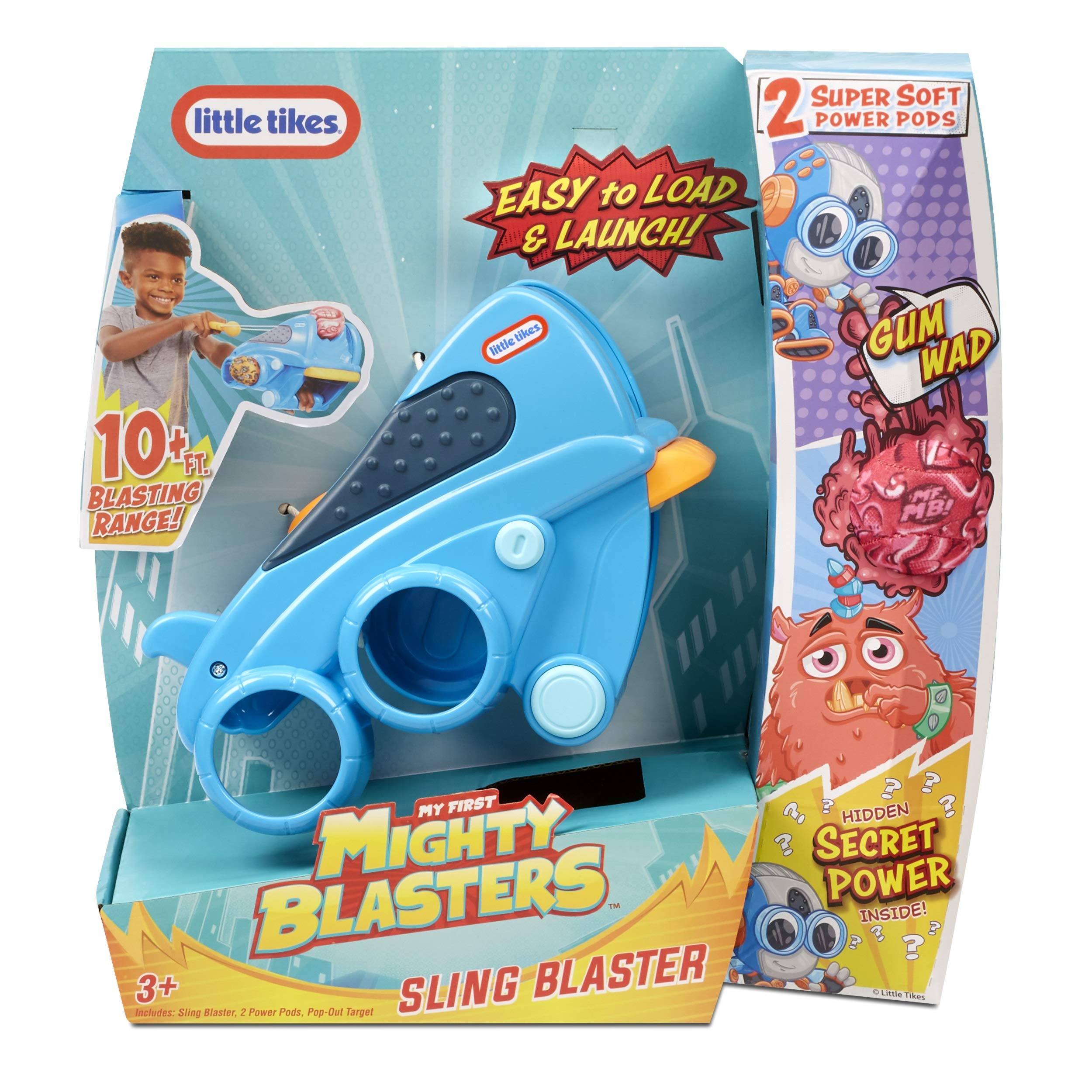 Little Tikes Mighty Blasters Sling Blaster con bersaglio